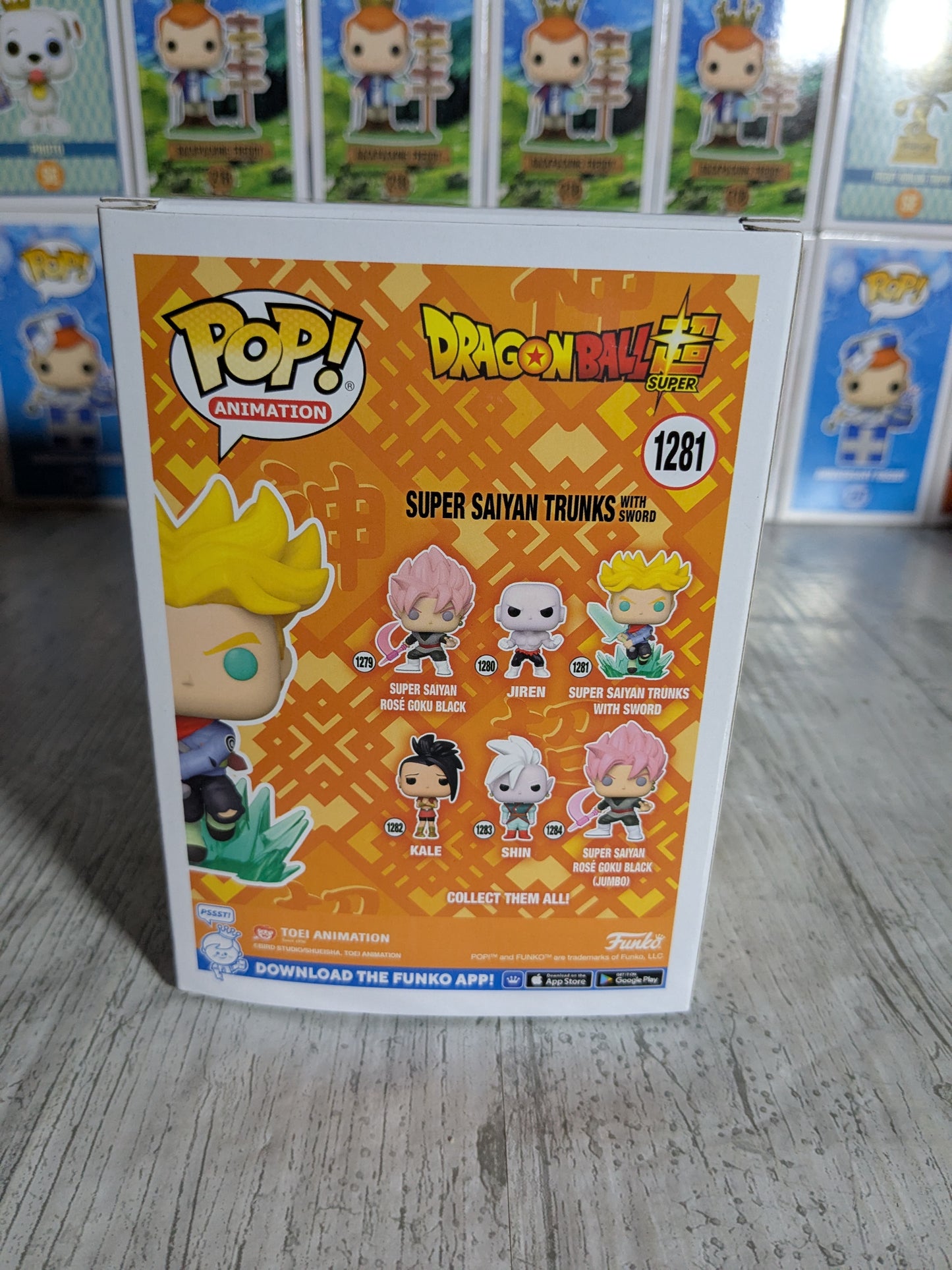 Funko pop 1281 : Super Saiyan Trunks with Sword