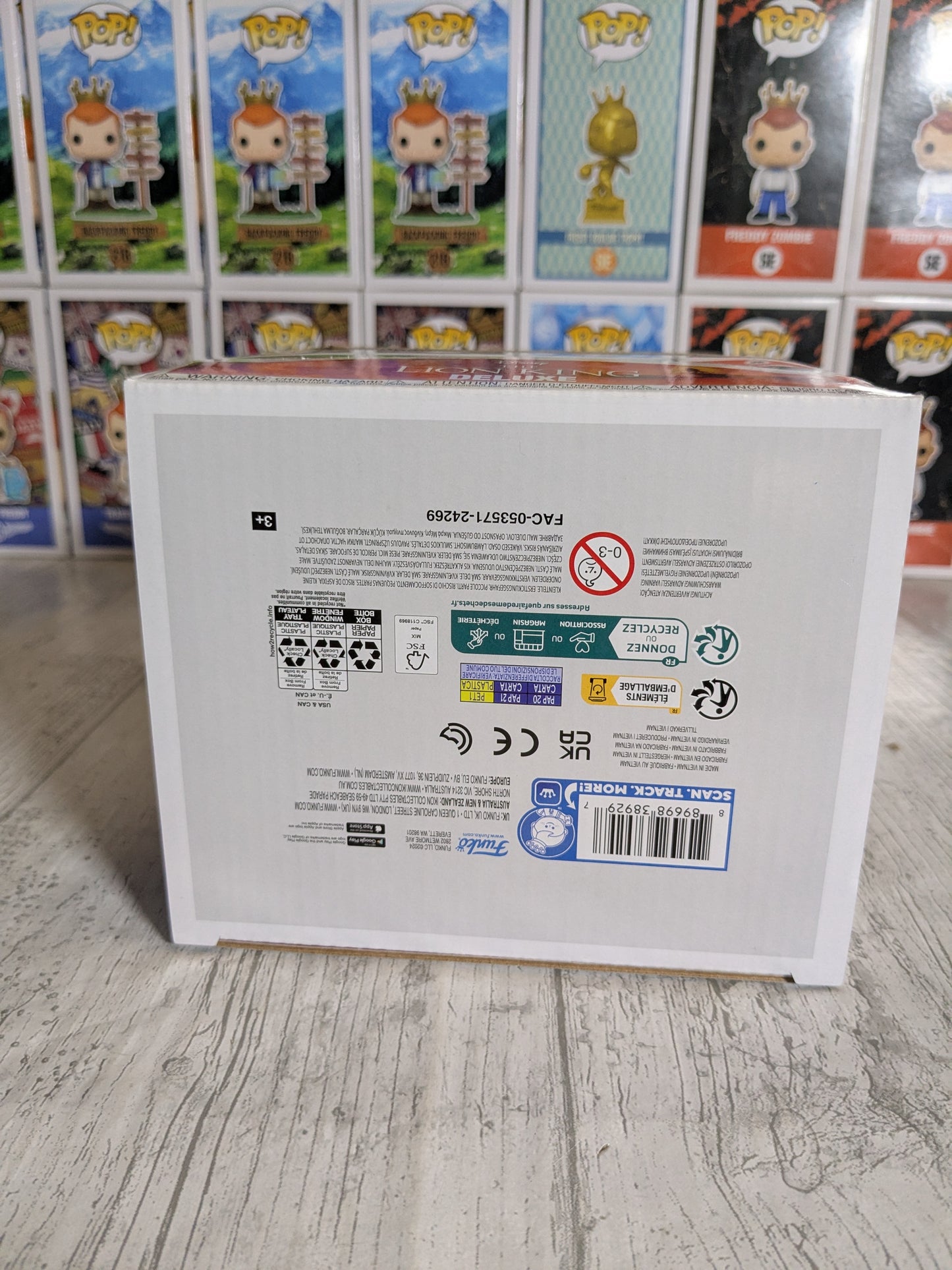 Funko pop 544 : Scar with Flames