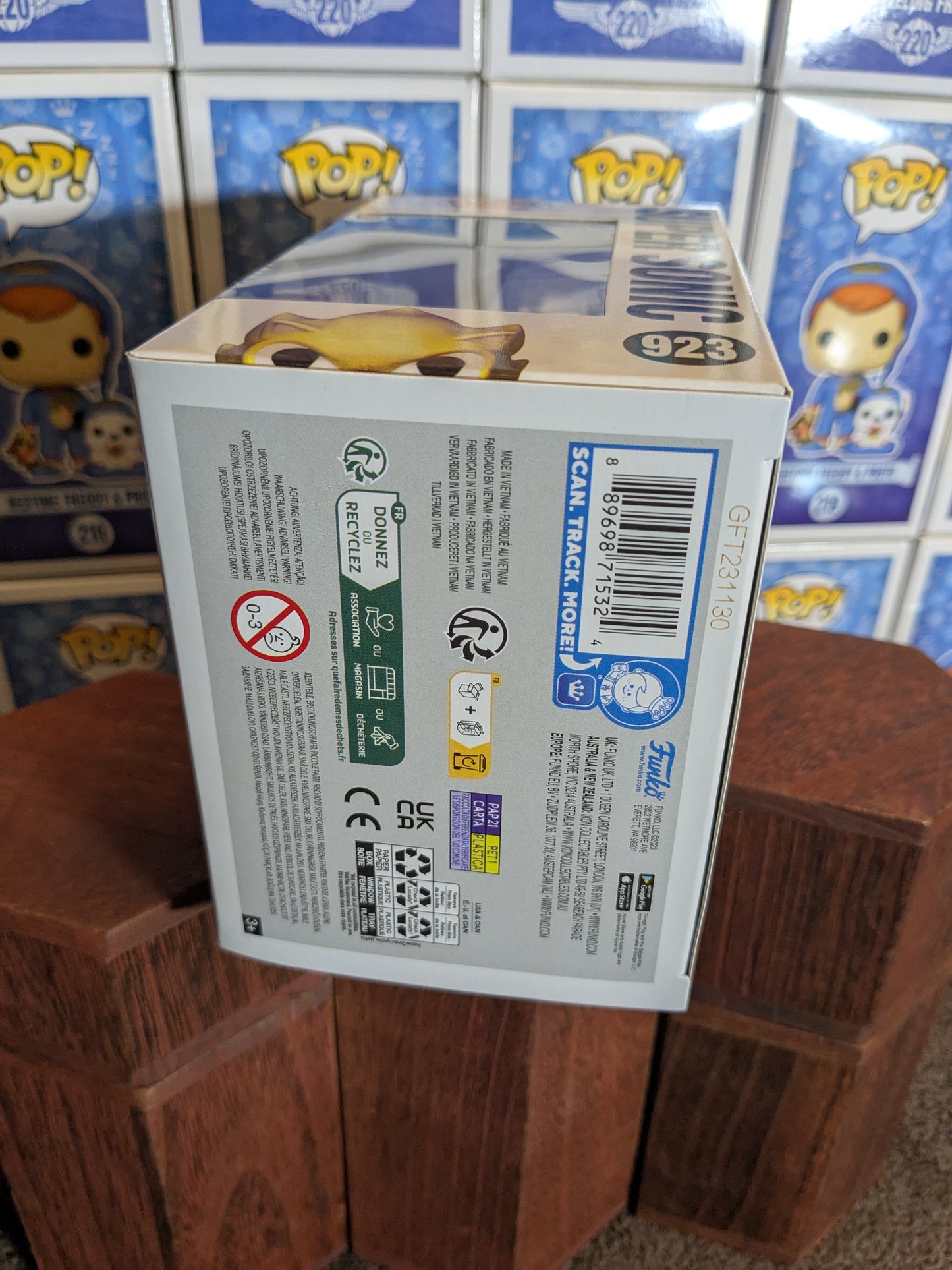 Funko pop 923 : Super Sonic (Chase/Protector)