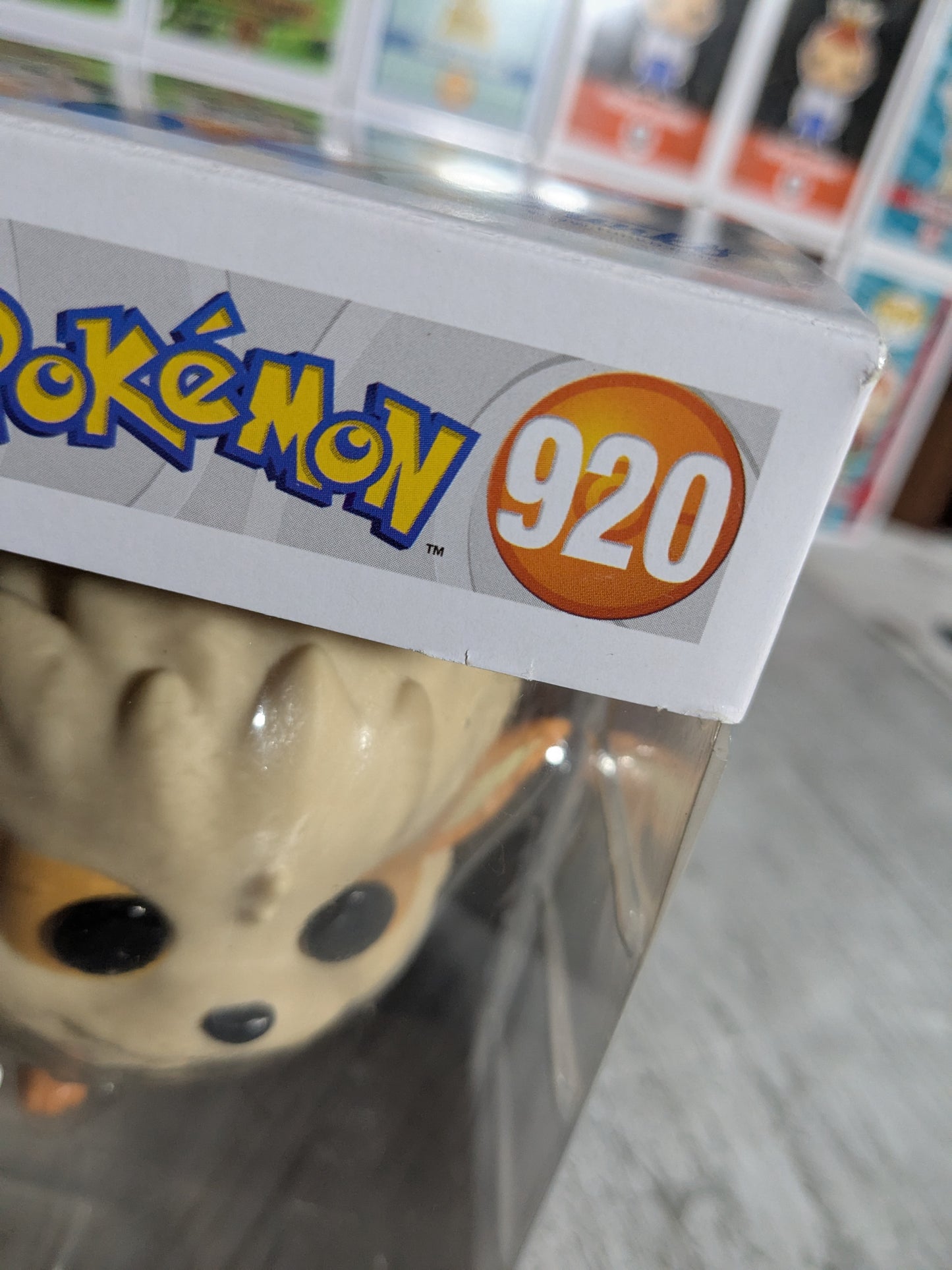 Funko pop 920 : Arcanine / Arcanin / Arkani (Opened)