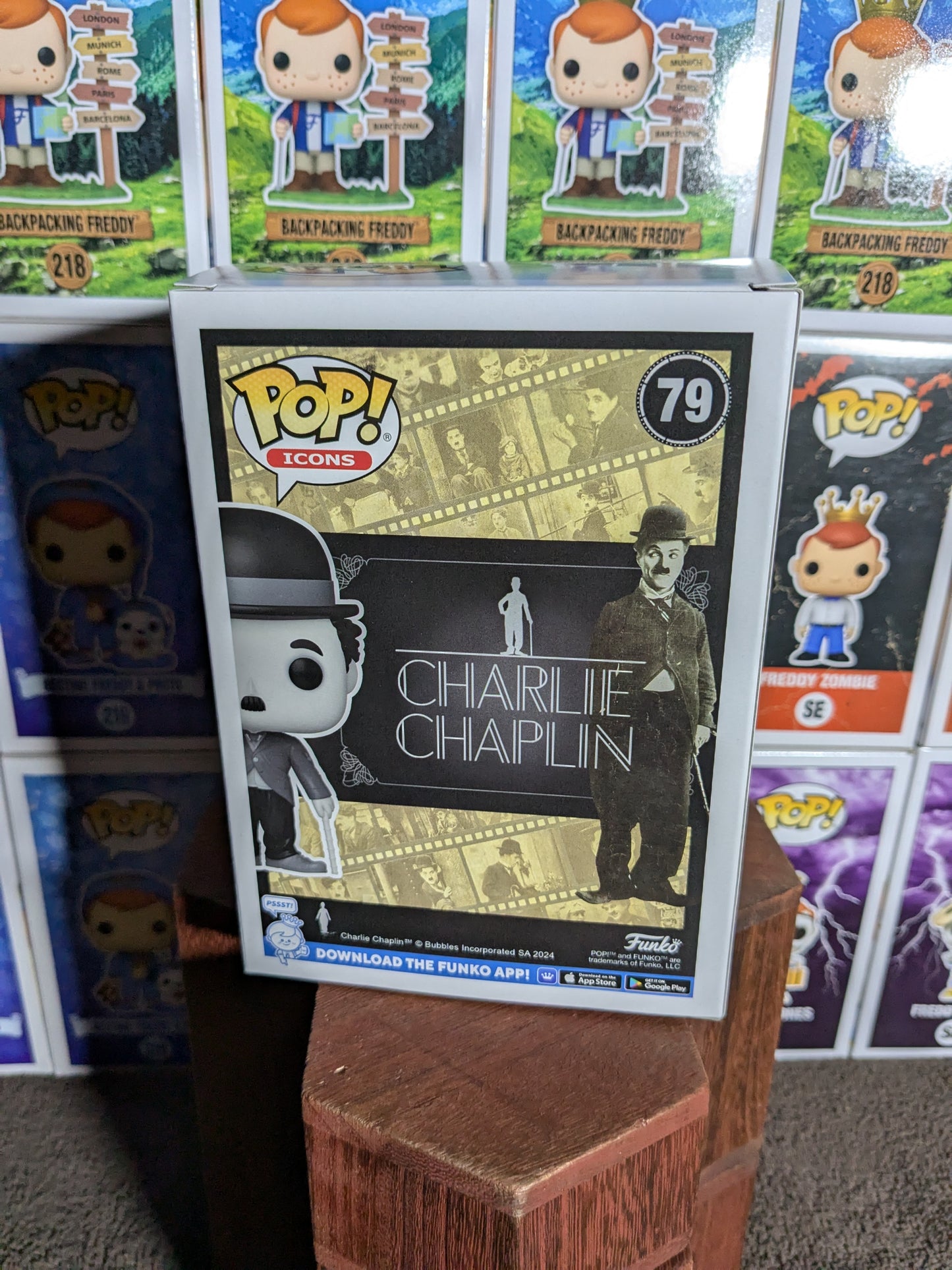 Funko pop 79 : Charlie Chaplin
