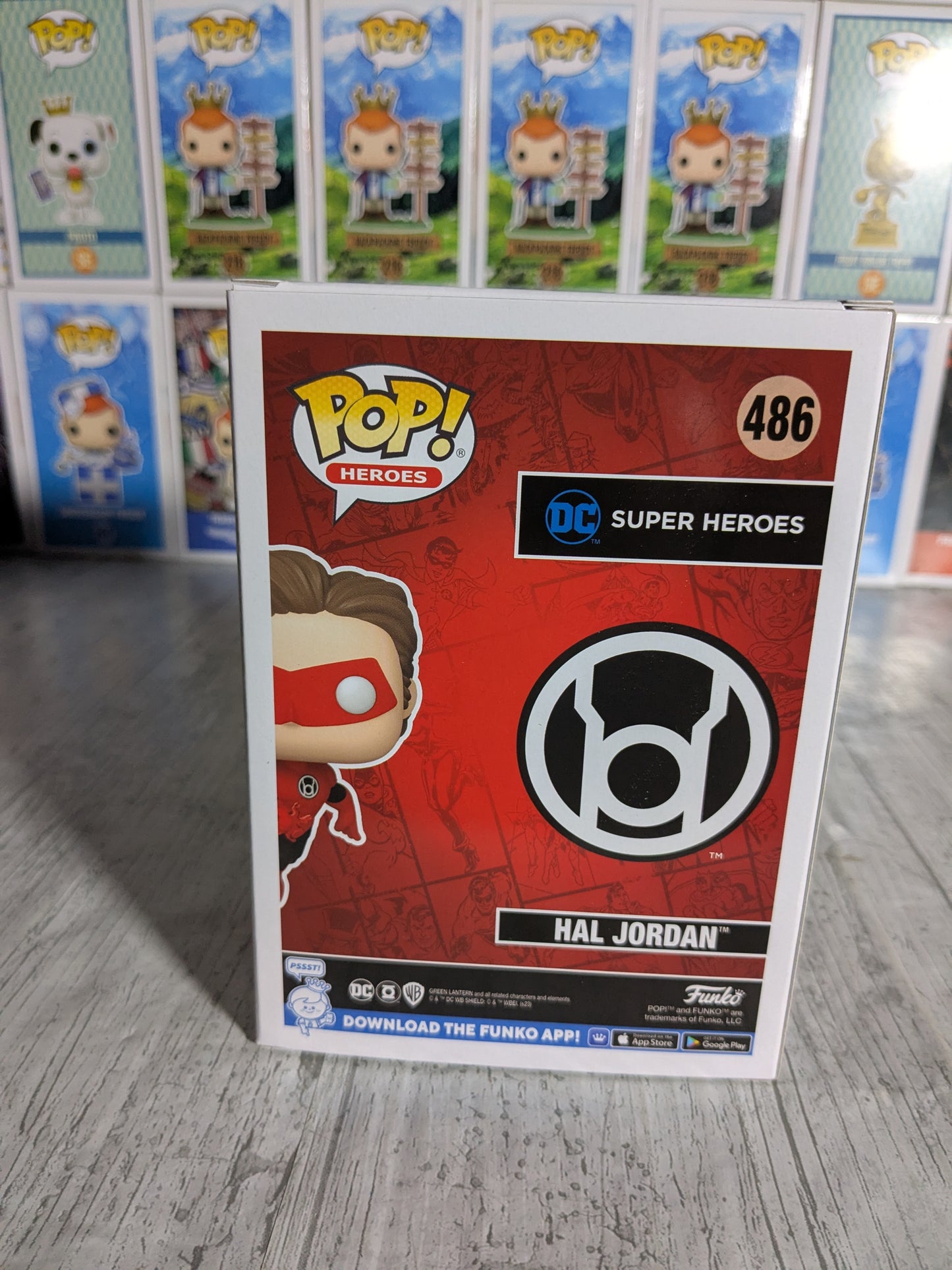 Funko pop 486 - Hal Jordan (Damaged Box)