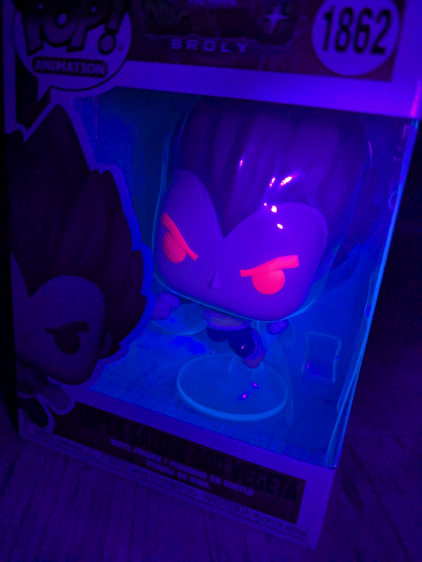Funko pop 1868 - Super Saiyan God Vegeta (Opened/Damaged Box)