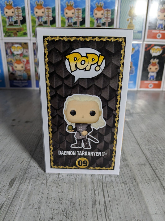 Funko pop House of the Dragon #09 - Daemon Targaryen with Dragon Egg