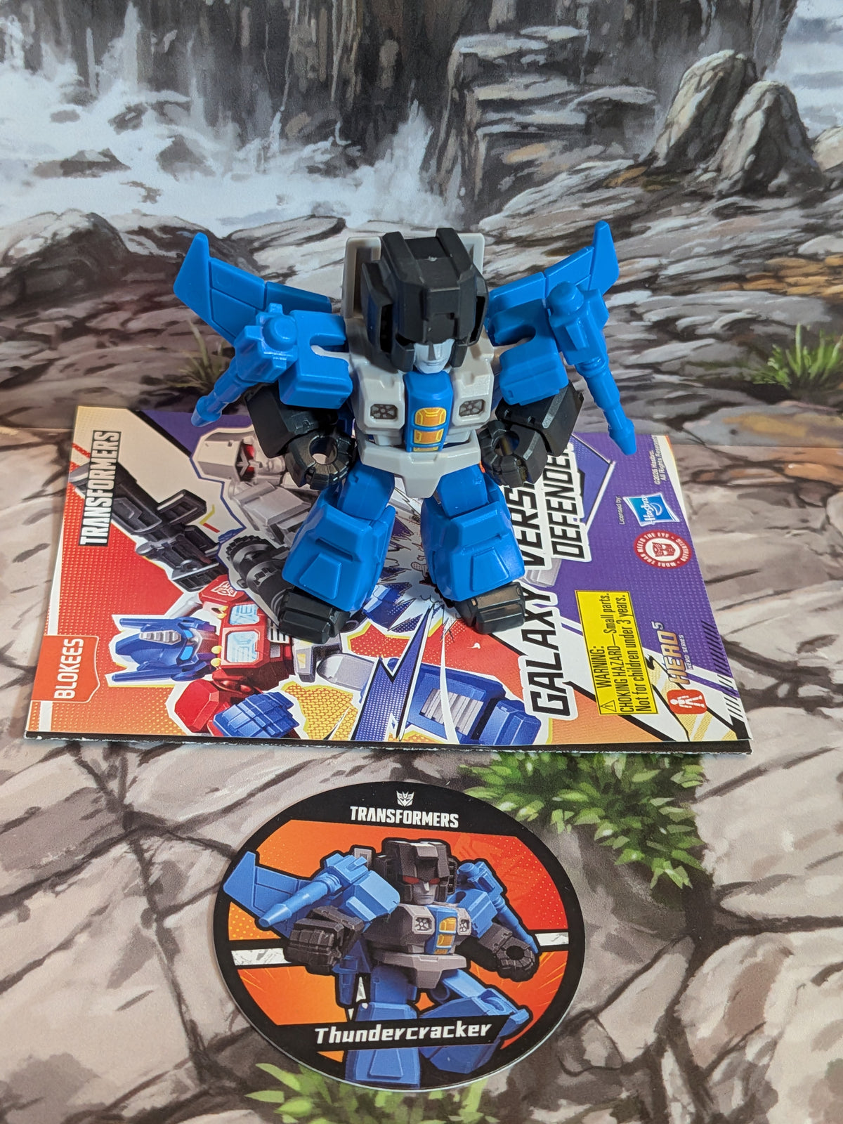 Blokees - Transformers Galaxy Shining (DV01) - Thundercracker (~4-6cm)