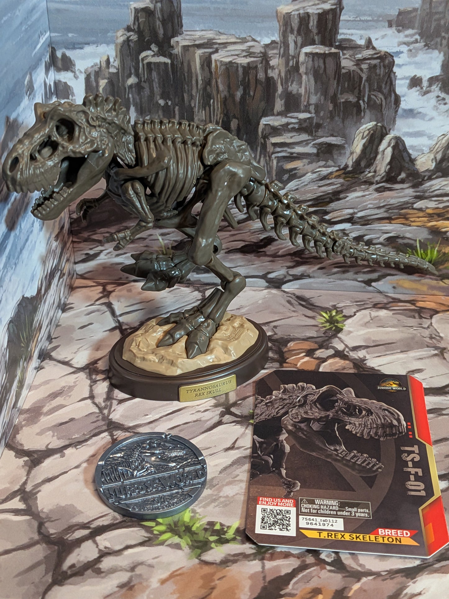 Blokees - Jurassic World Terraventure Ts01 - T.Rex Skeleton (~12cm)
