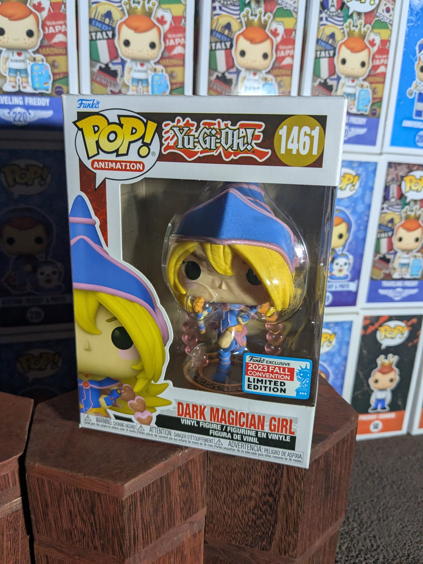 Funko Pop 1461: Dark Magician Girl (FC2023/Beschädigte Box)