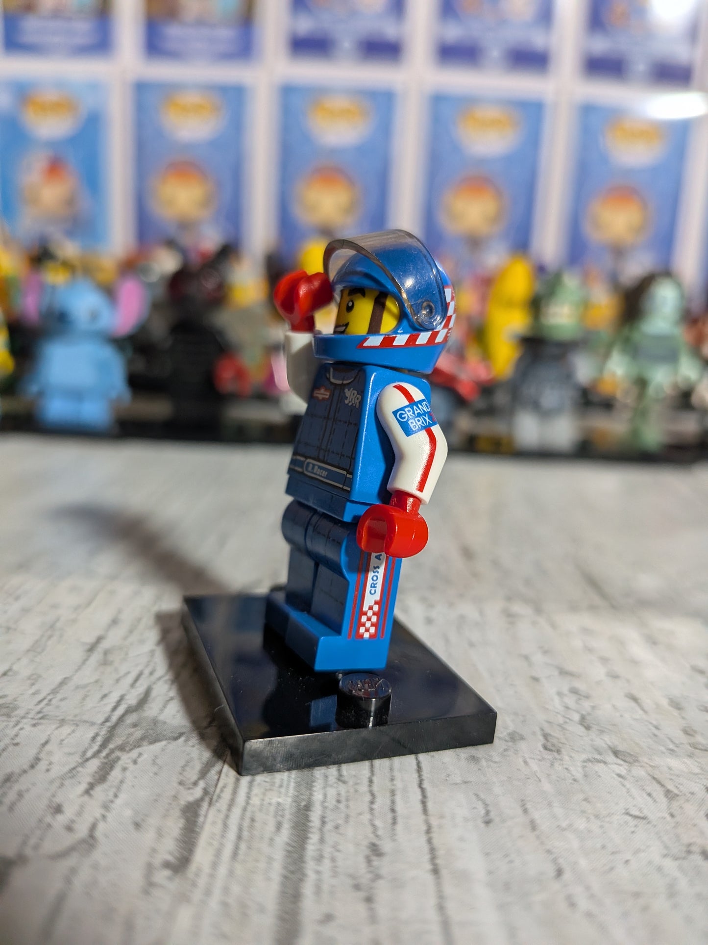 LEGO Minifiguren - Rennfahrer