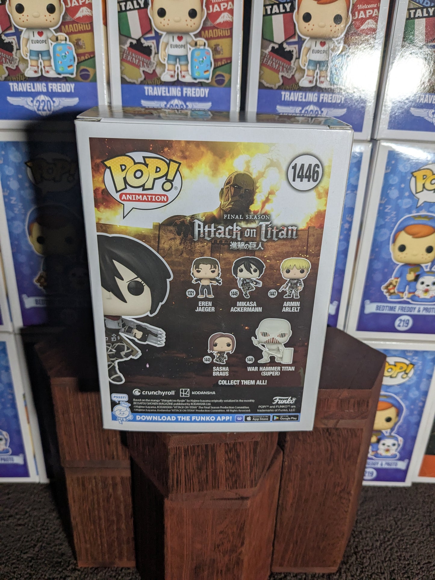 Funko pop 1446 : Mikasa Ackerman - CapyToys