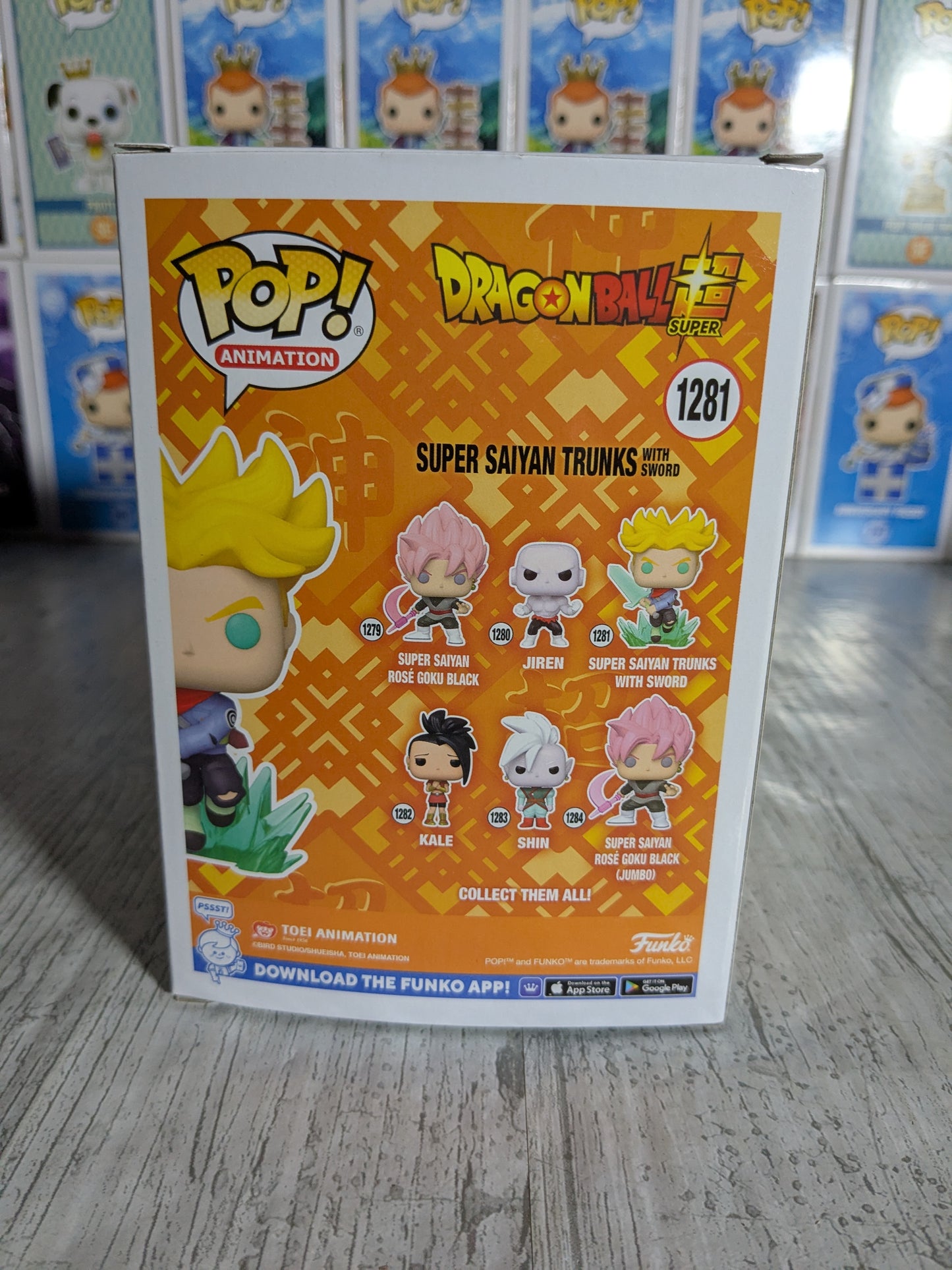 Funko pop 1281 : Super Saiyan Trunks with Sword