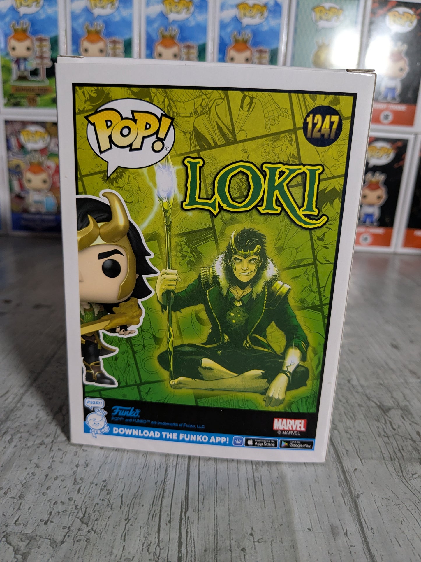 Funko pop 1247 : Loki : Agent of Asgard