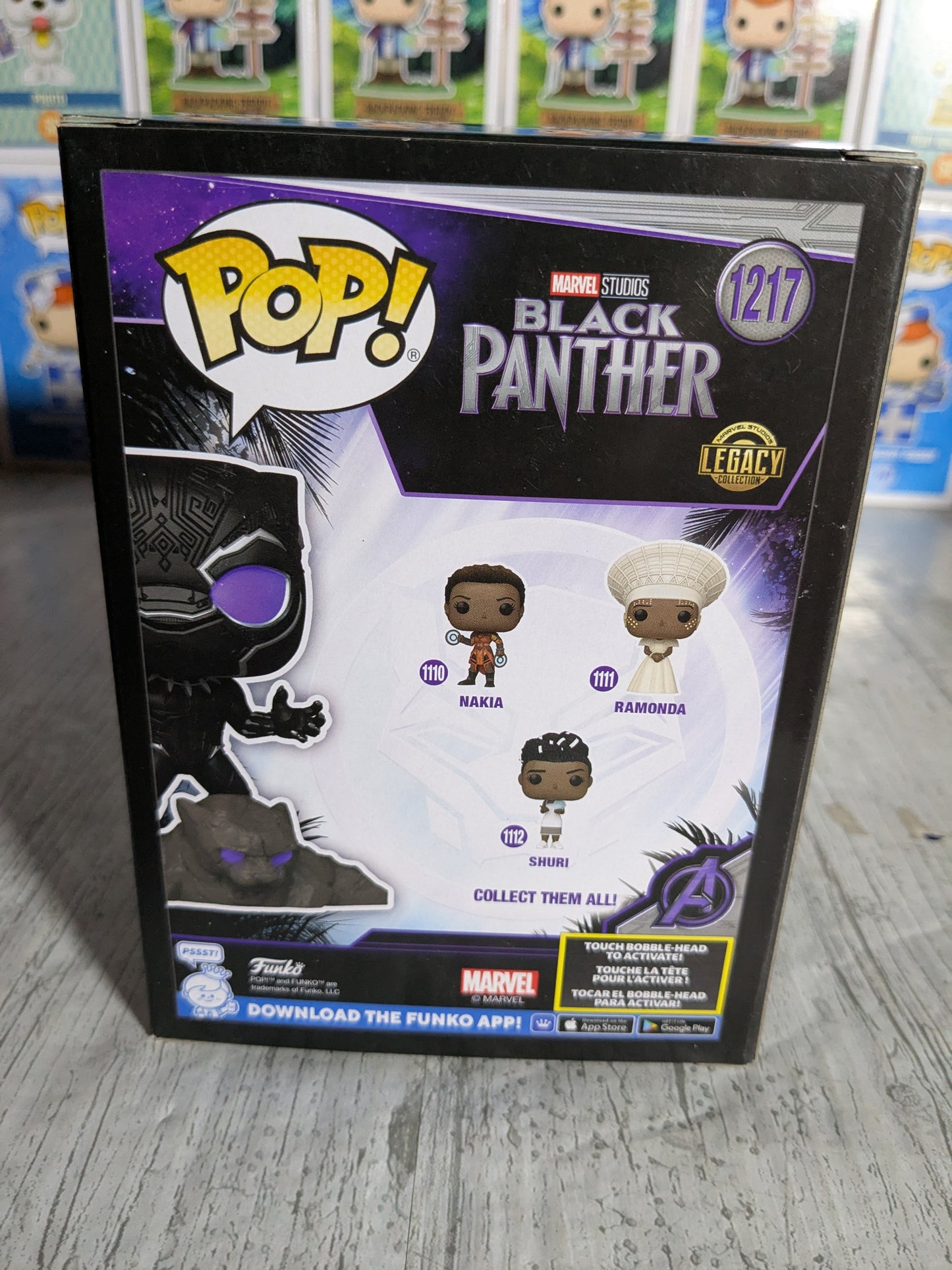 Funko pop 1217 : Black Panther (Lights and Sounds)
