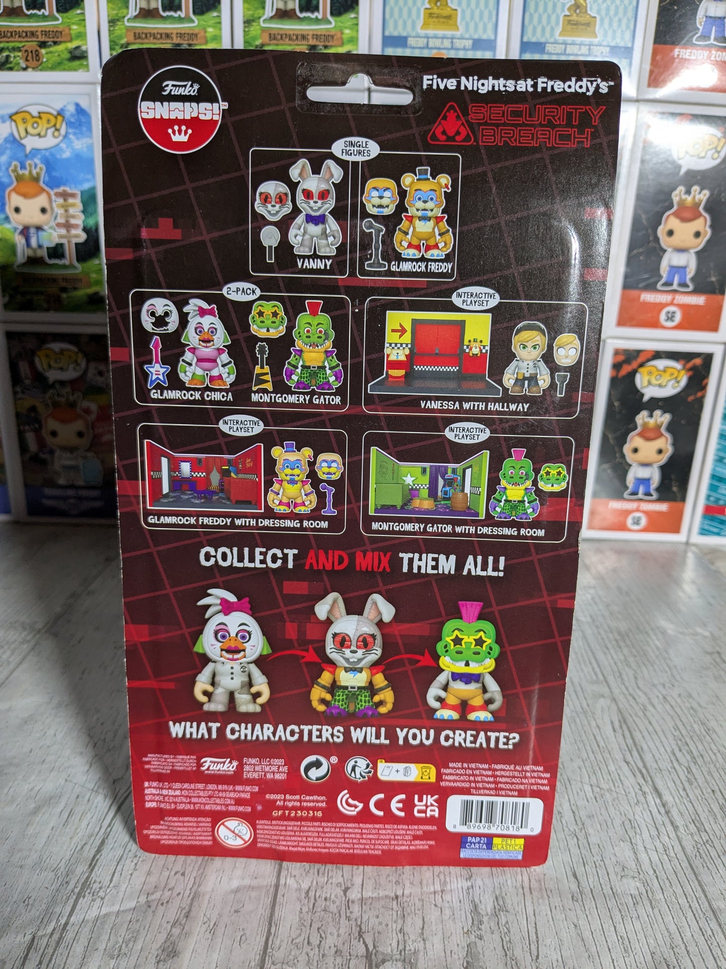 Funko Snaps - Montgomery Gator and Glamrock Chica