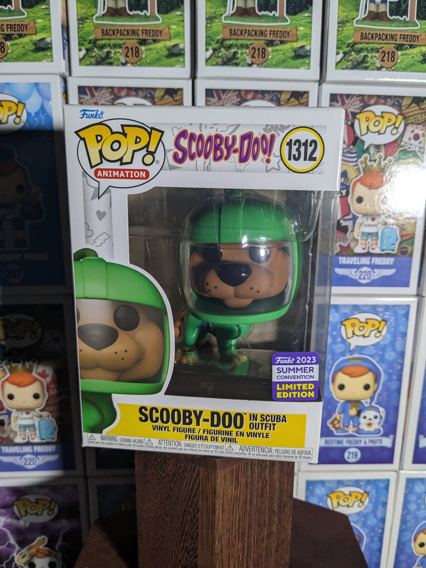 Funko pop 1312 : Scooby-Doo in Scuba Suit (SC2023) - CapyToys