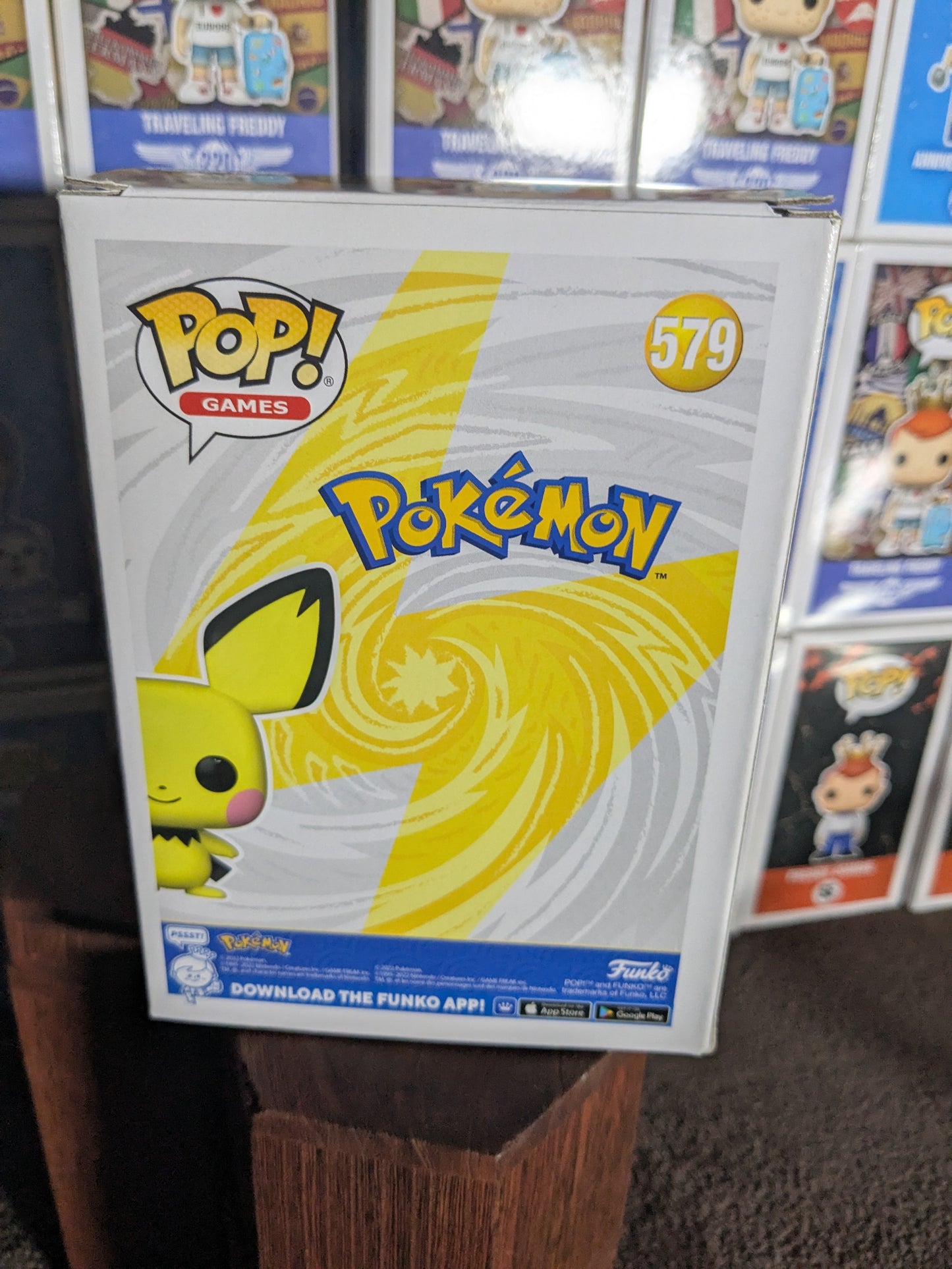 Funko pop 579 : Pichu (Flocked)