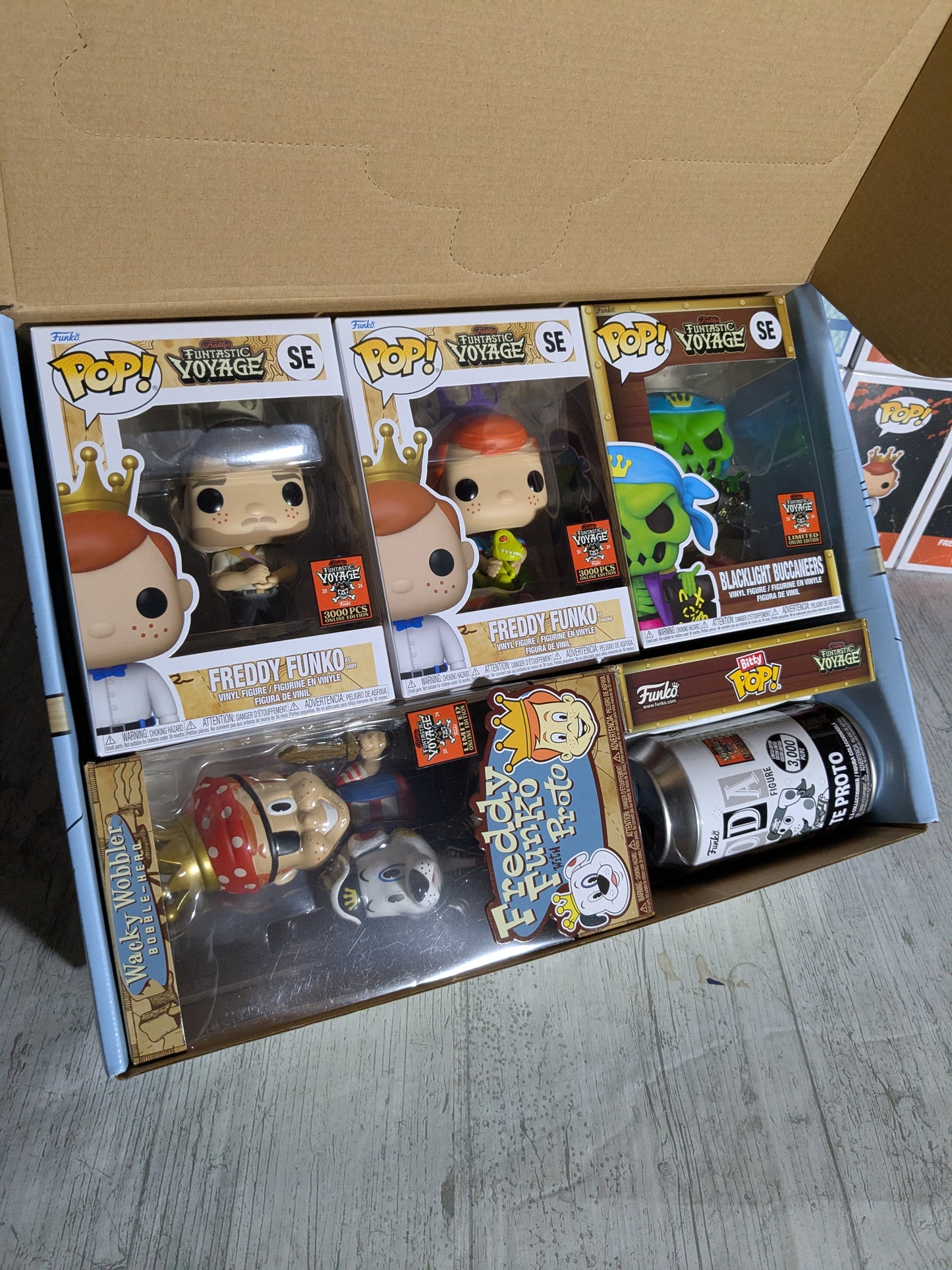 Funko: Funtastic Voyage Box of Fun 2024 (Blacklight Buccaneers)