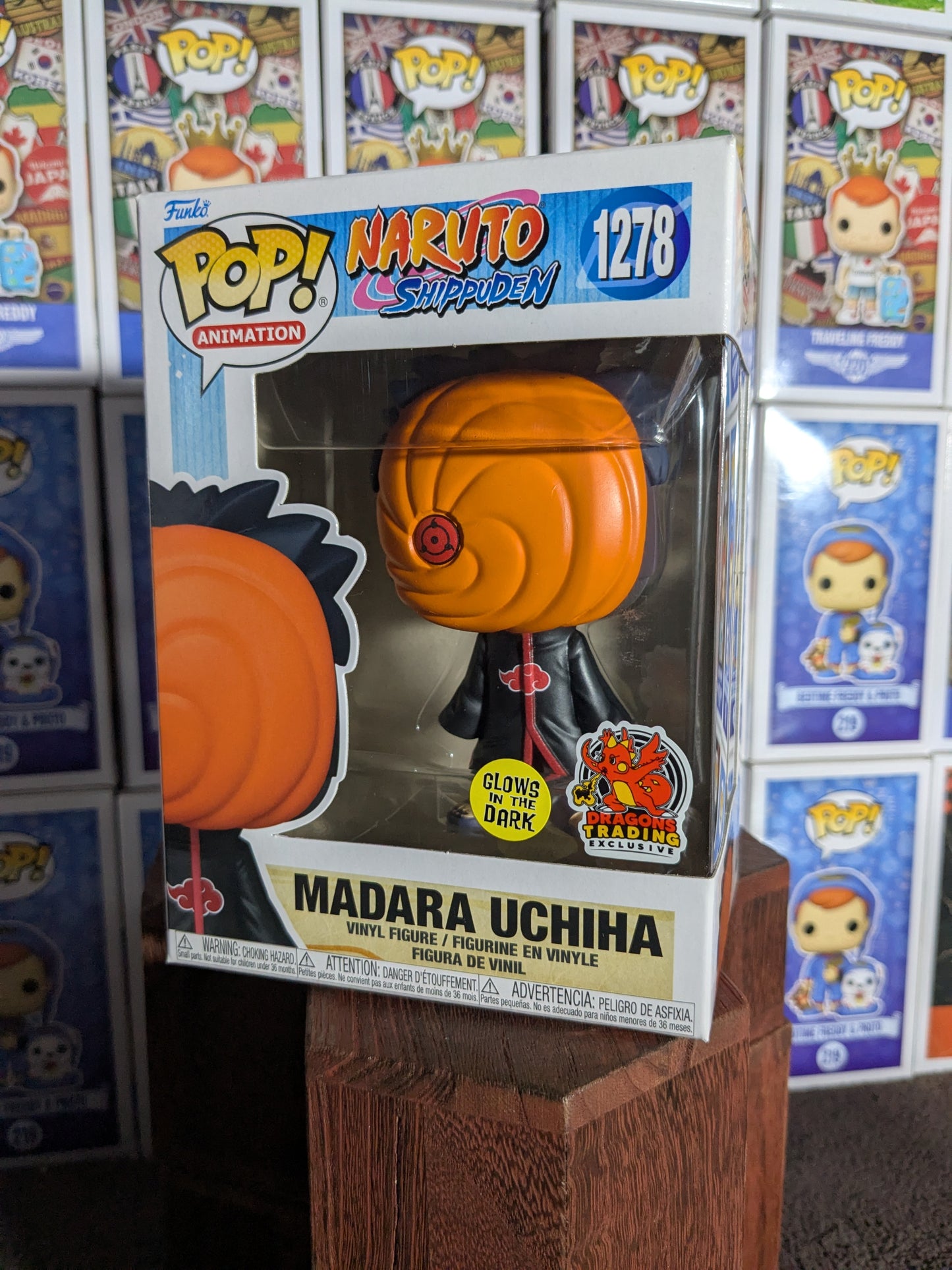 Funko pop 1278 : Madara Uchiha (Glow/DTE)