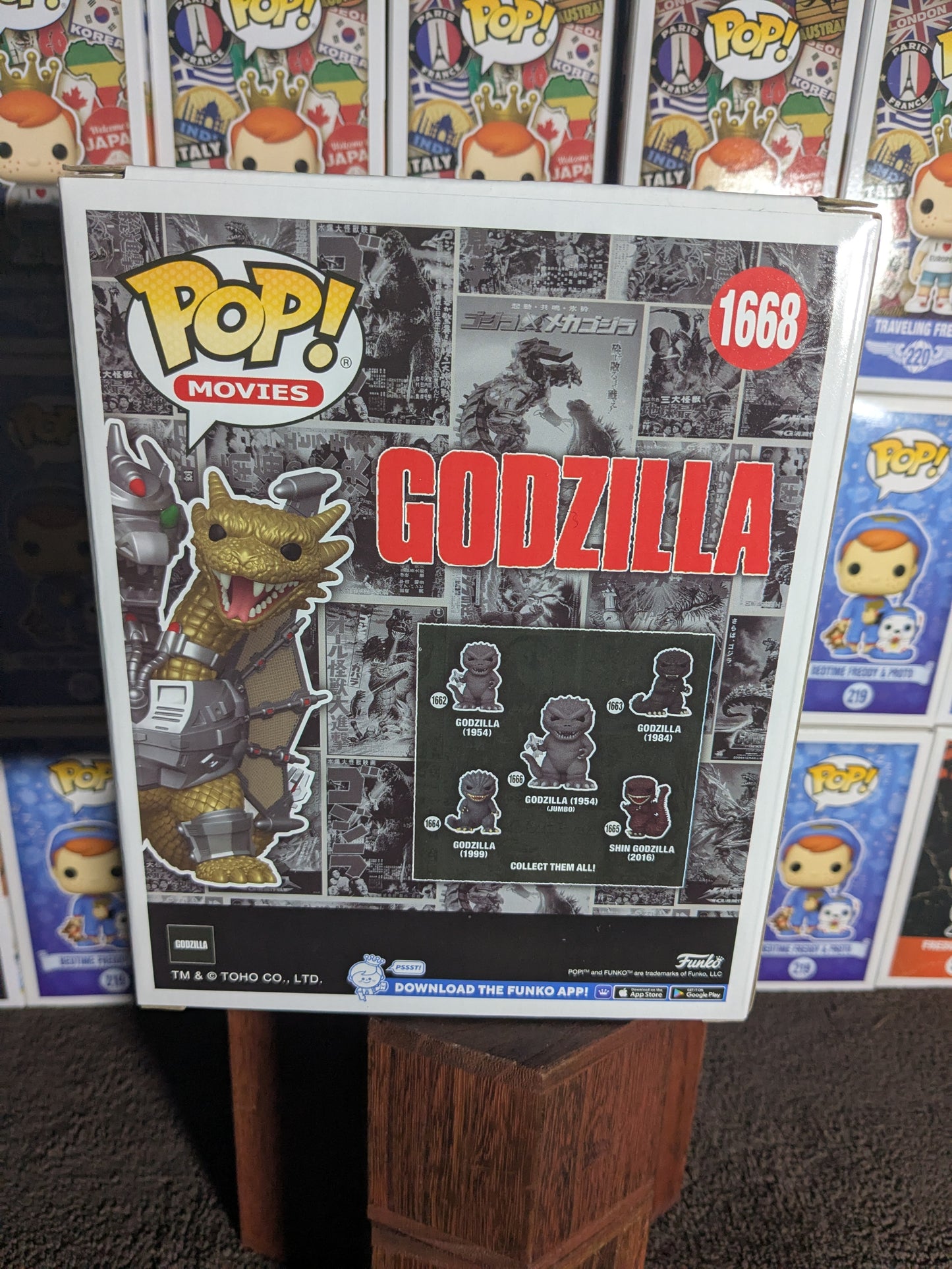 Funko pop 1668 : Mecha-King Ghidorah