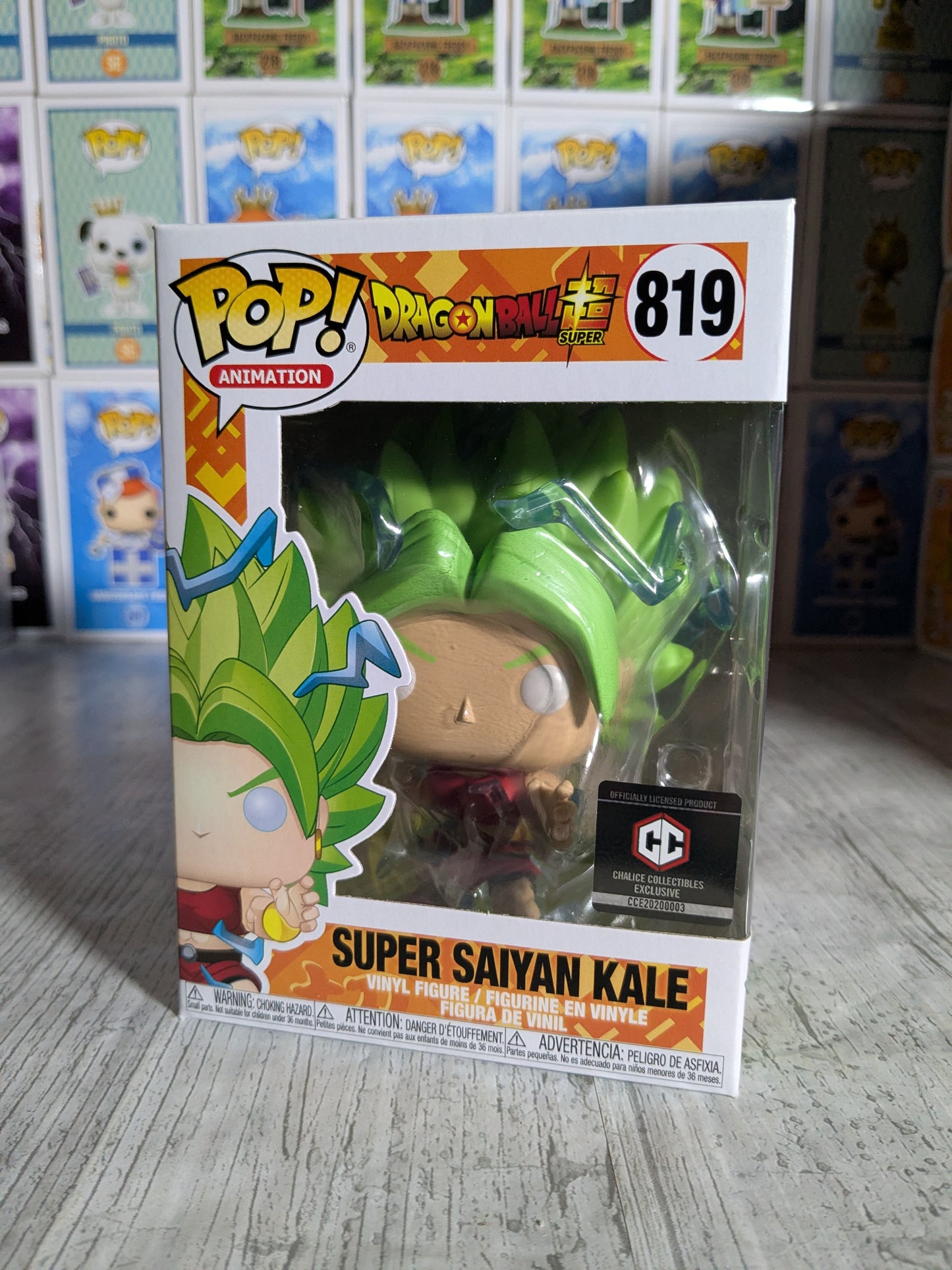 Funko pop 819 : Super Saiyan Kale (CCE)