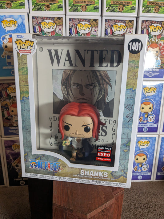Funko pop 1401 : Shanks Wanted Poster (EE2024)