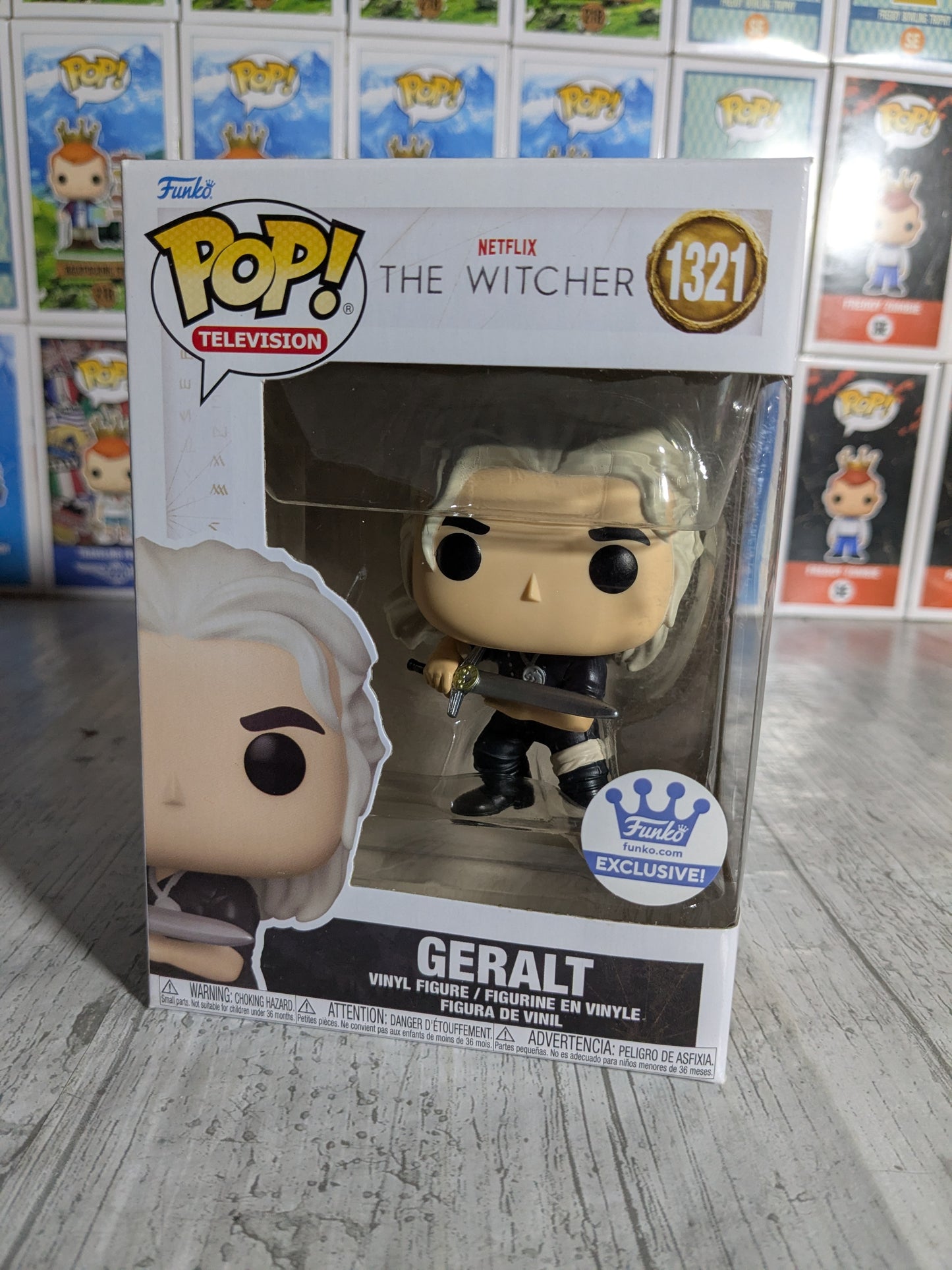 Funko pop 1321 : Geralt of Rivia