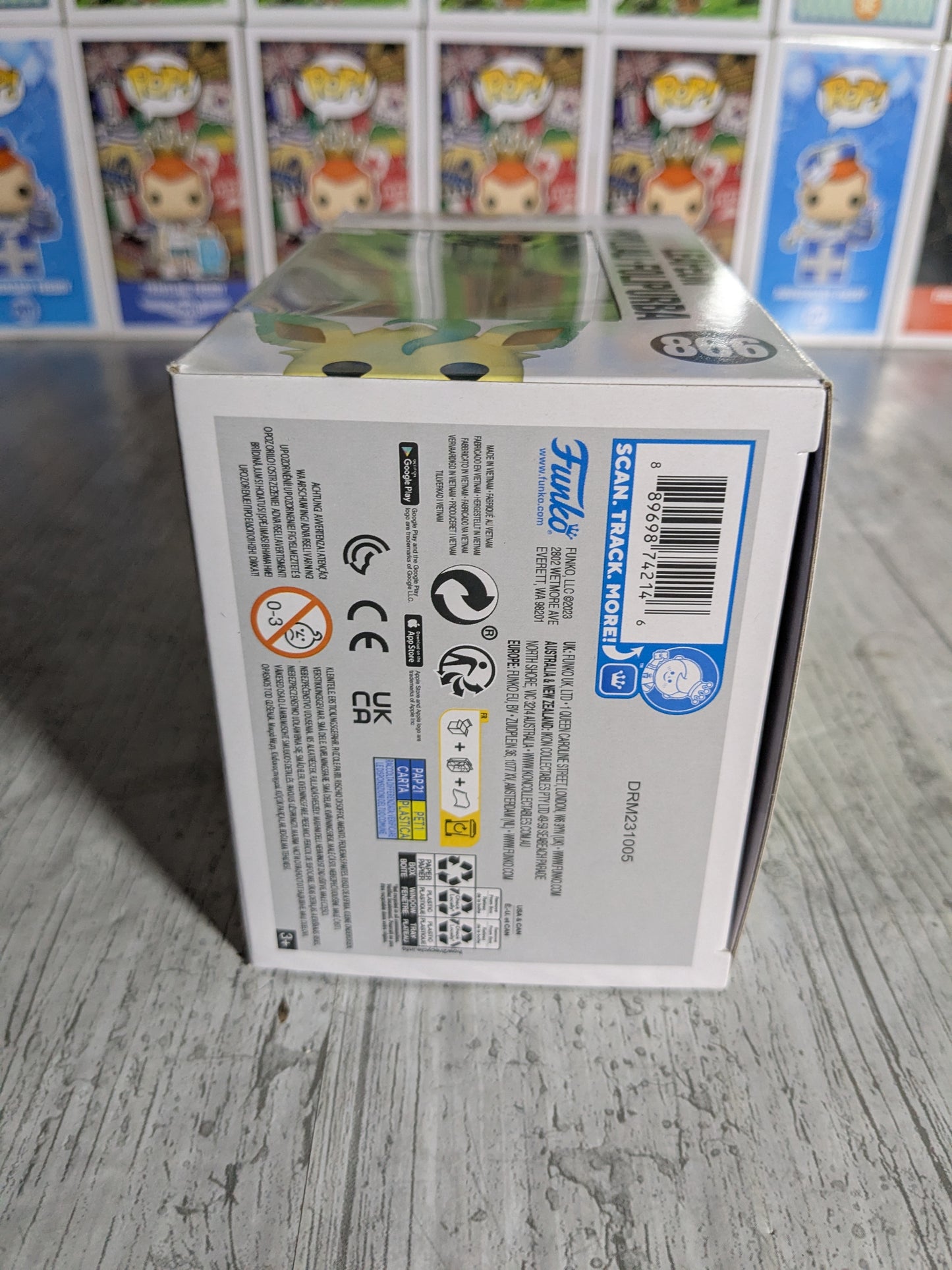 Funko pop 866 : Leafeon / Phyllali / Folipurba