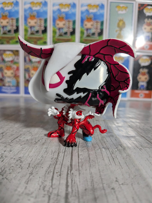 Funko pop 1435 : Carnage Ghost Spider (Opened)