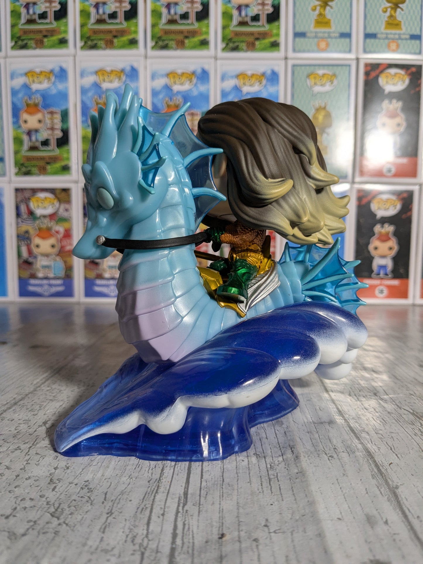 Funko pop 295 : Aquaman and Storm (Damaged Box/Opened)