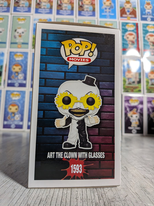 Funko Pop! Movies Terrifier 2 #1593 - Art the Clown with Glasses (Funko Exclusive)
