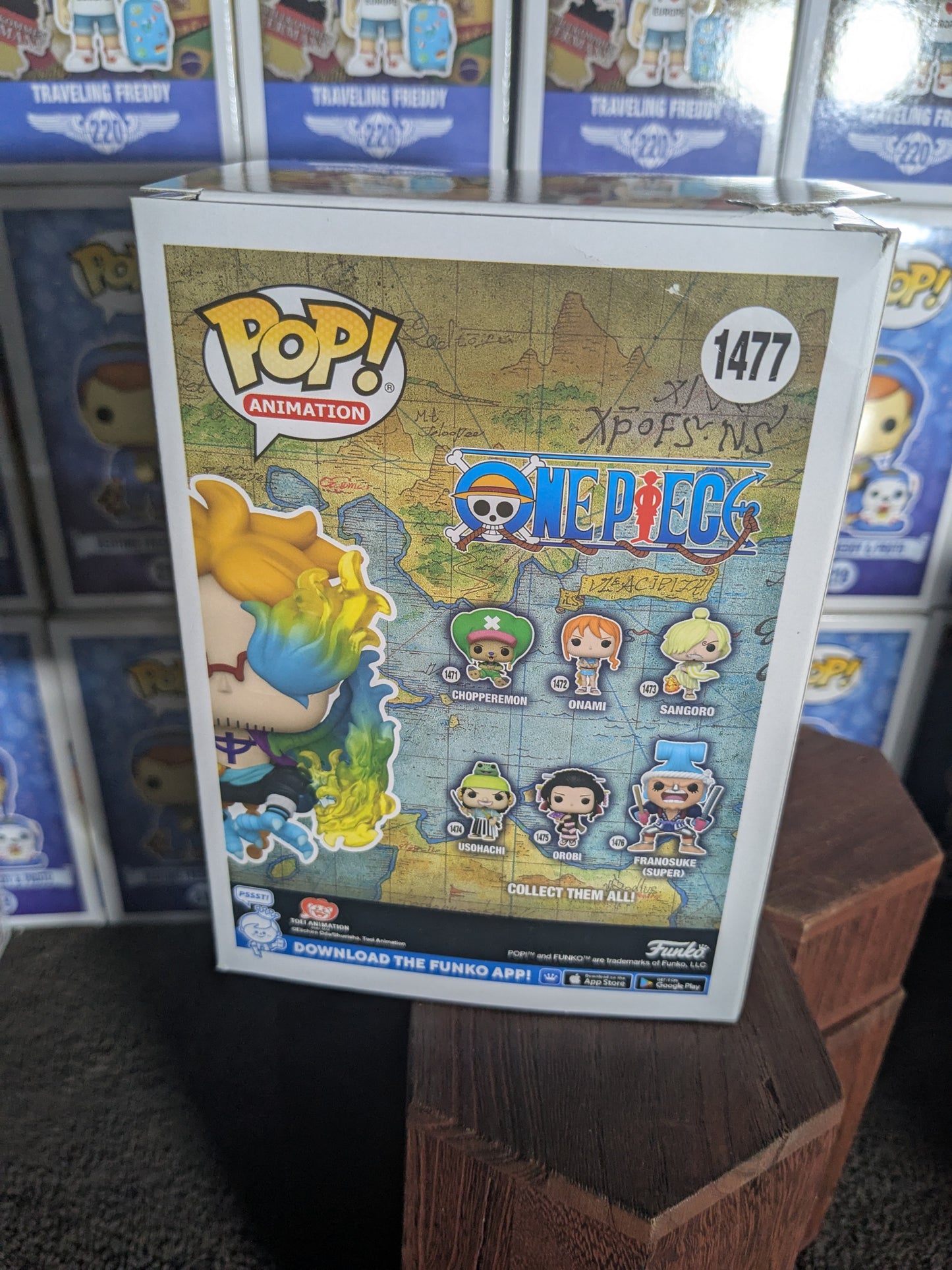 Funko pop 1477 : Marco (Damaged/Opened Box)