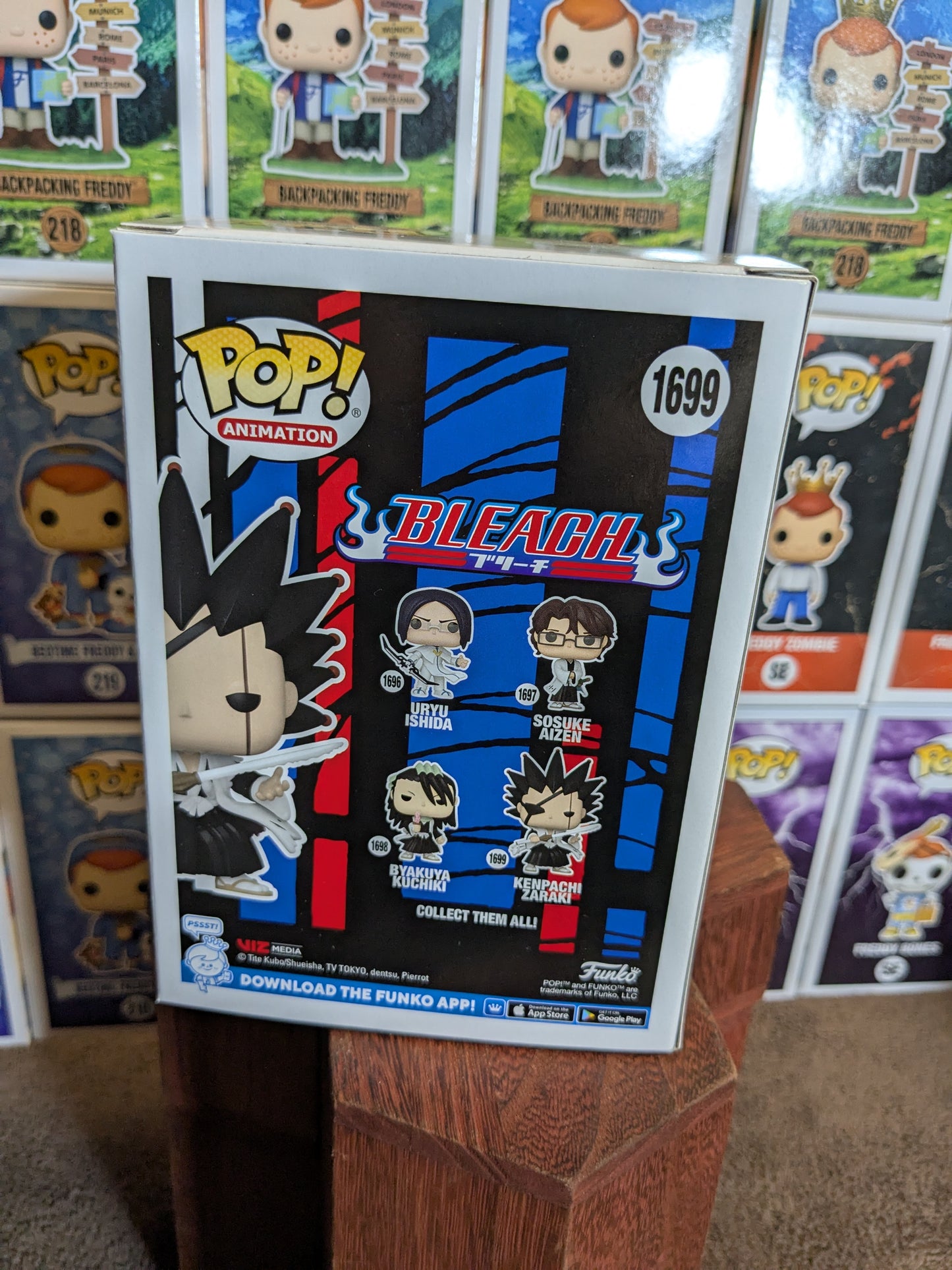 Funko pop 1699 : Kenpachi Zaraki (Damaged Box)