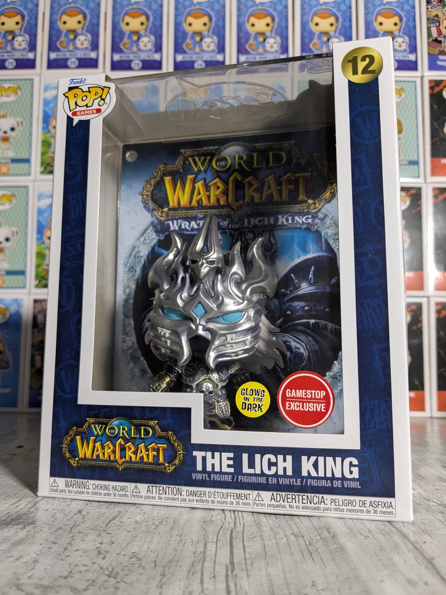 Funko pop 12 - The Lich King (Glow/GE)