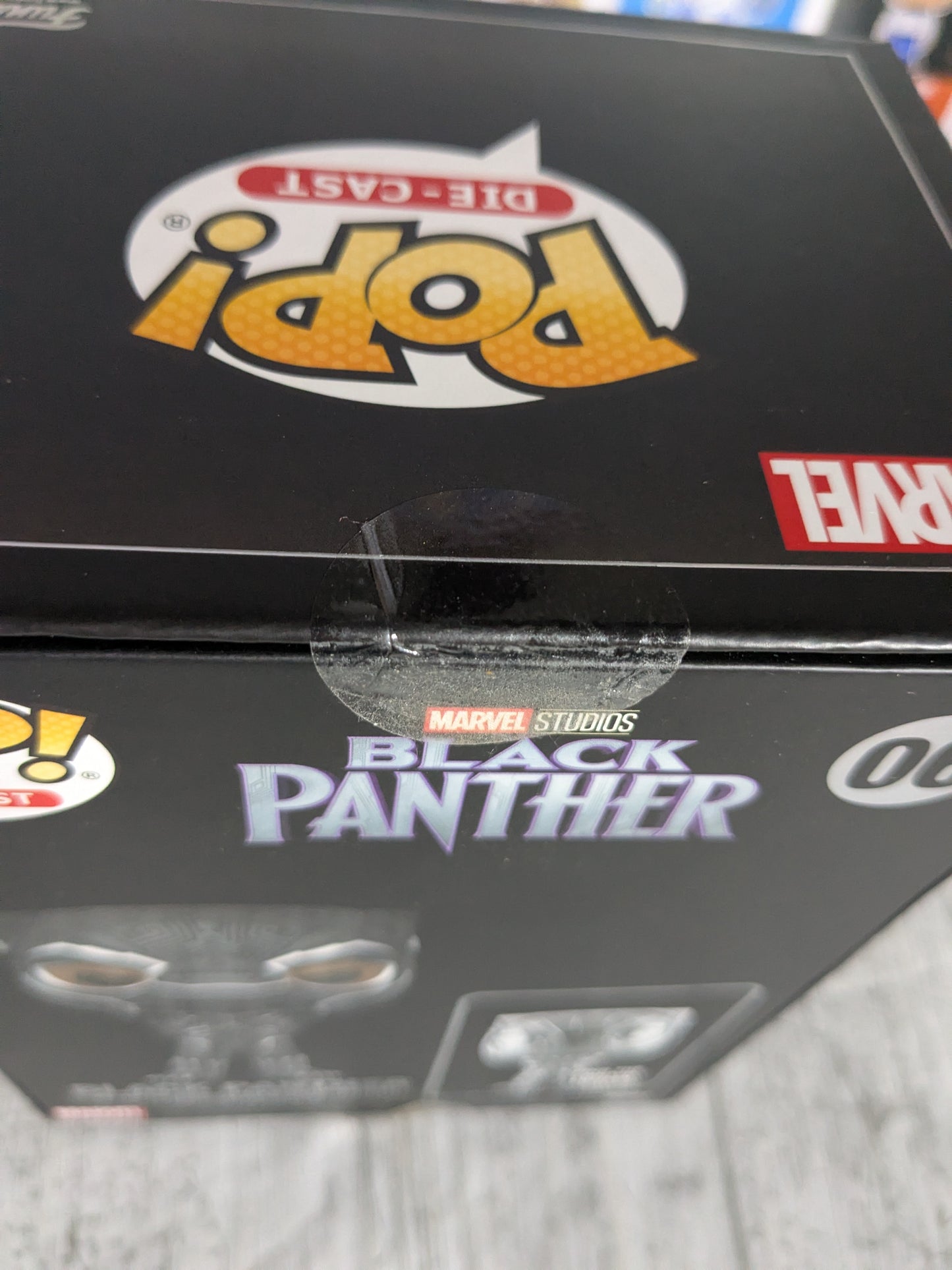 Funko pop 06 - Black Panther Die-Cast
