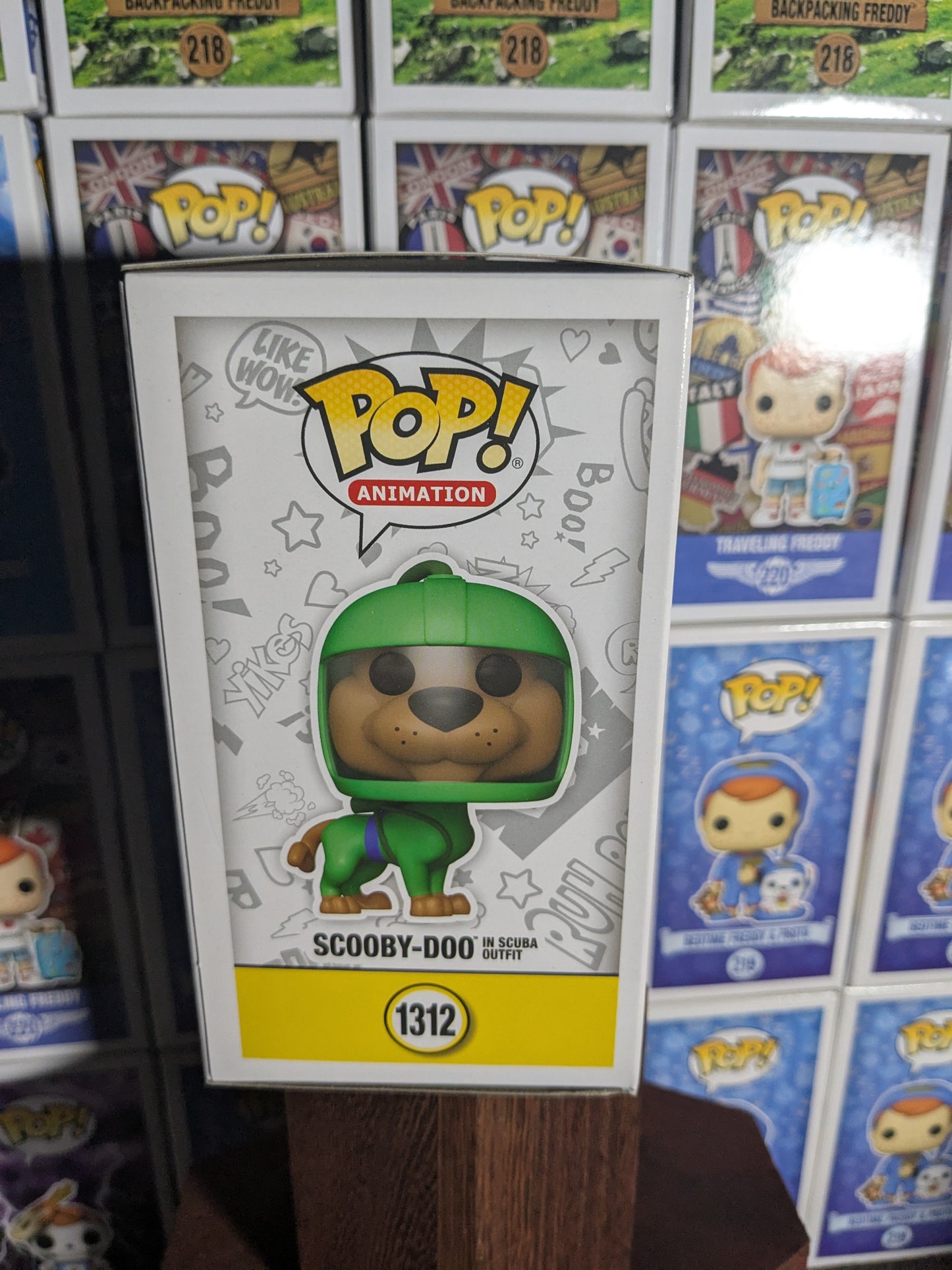 Funko pop 1312 : Scooby-Doo in Scuba Suit (SC2023) - CapyToys