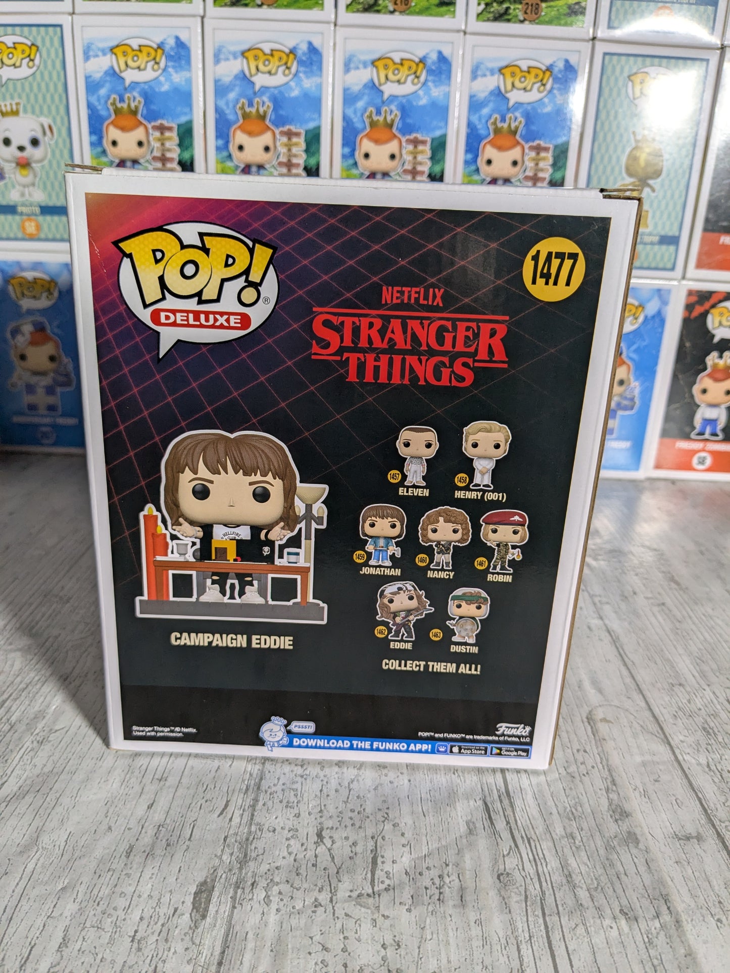Funko pop 1477 : Campaign Eddie (TE)