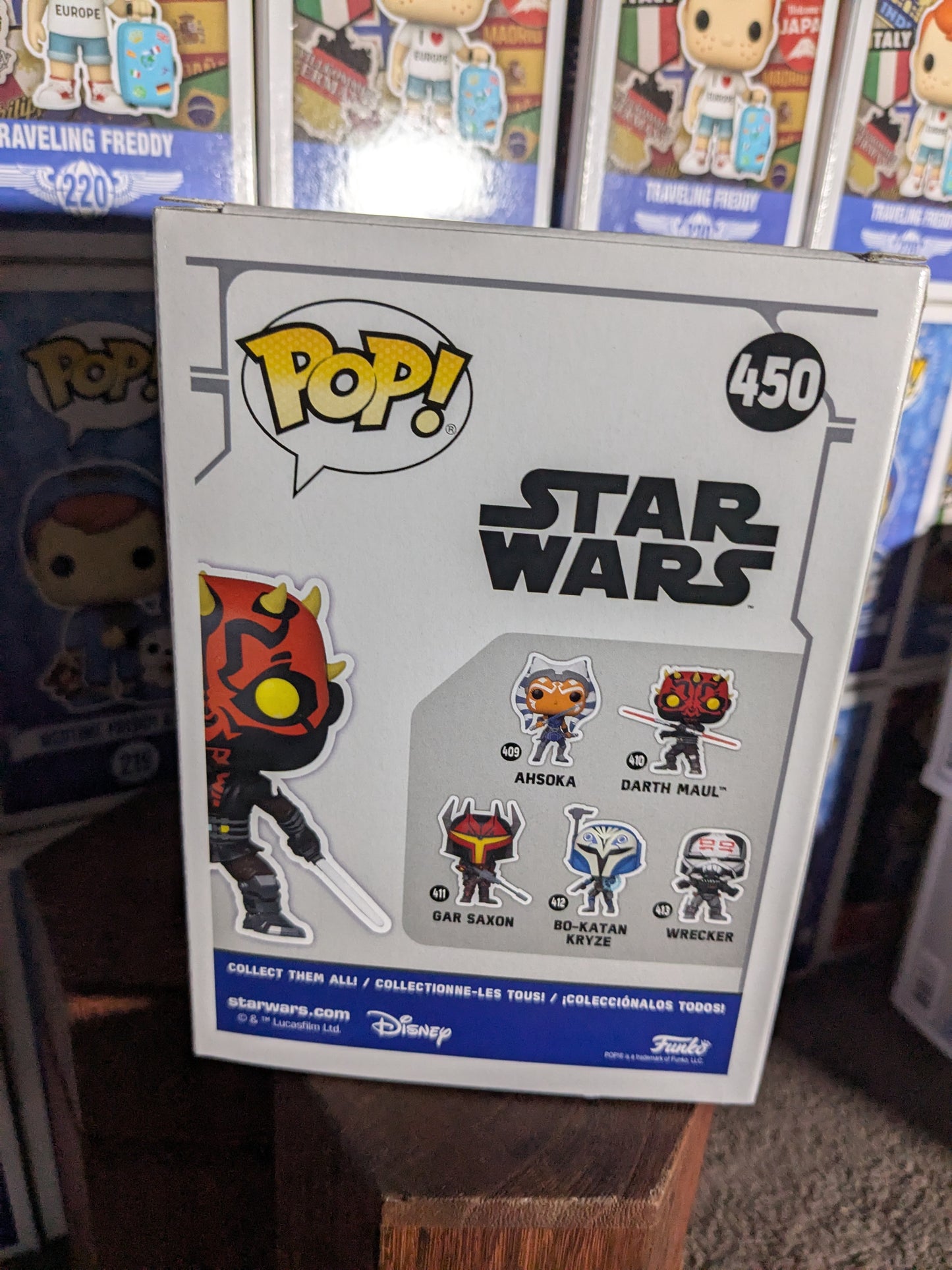 Funko pop 450 : Darth Maul (CCE/Damaged Box) - CapyToys