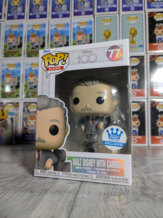 Funko pop 77 : Walt Disney with Camera