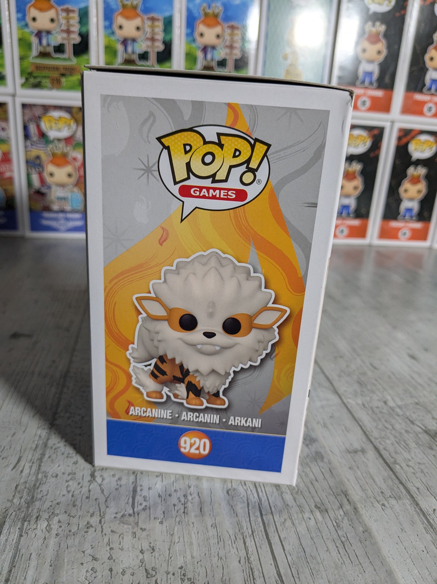 Funko pop 920 : Arcanine / Arcanin / Arkani (Opened)