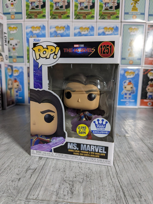 Funko pop 1251 : Ms. Marvel (Glow)