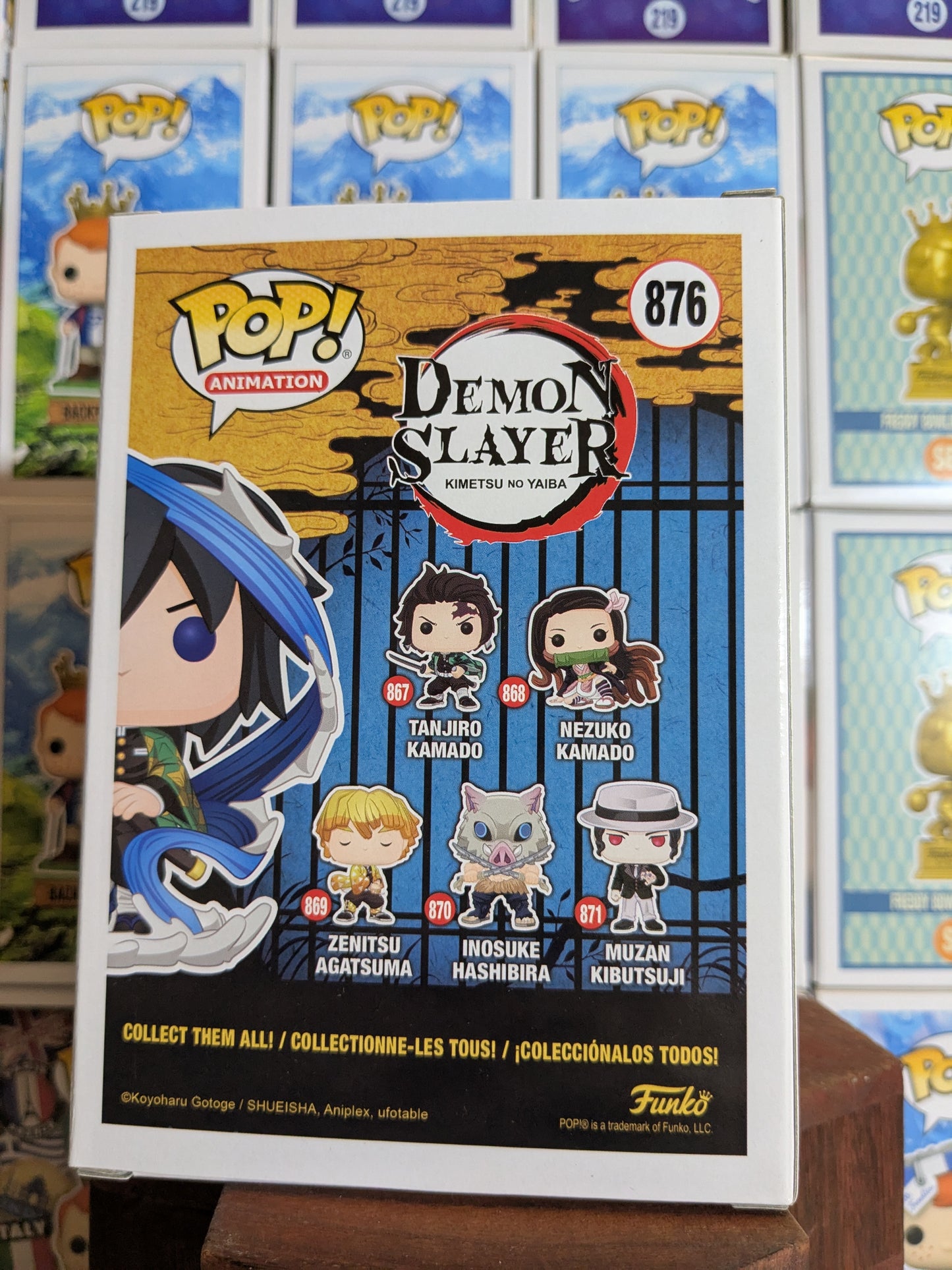 Funko pop 876 : Giyu Tomioka