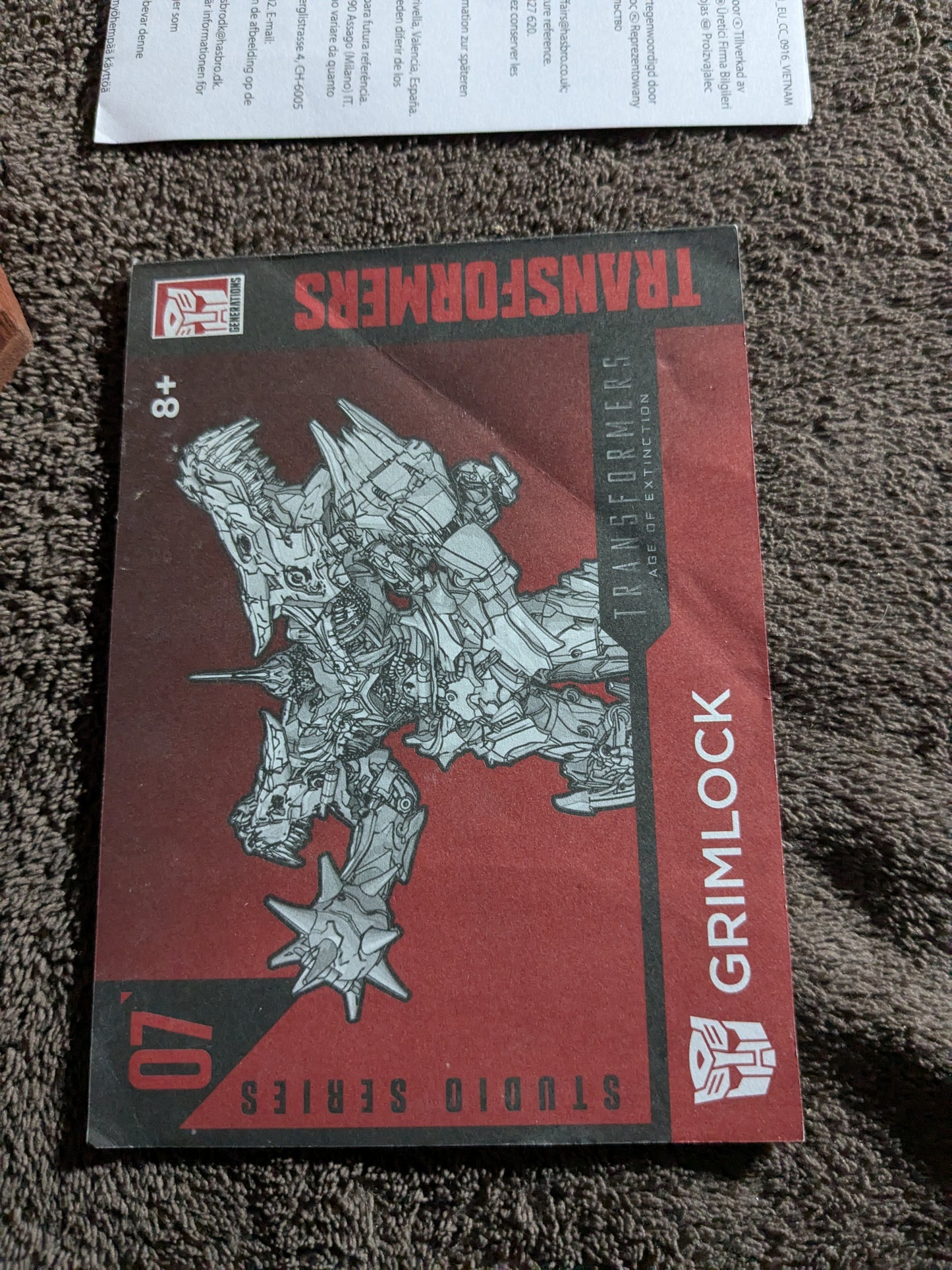 Studio Series 07 : Grimlock (Lire l'annonce)