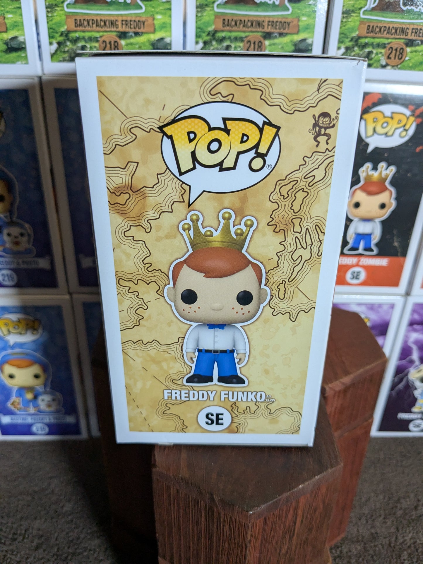 Funko pop SE : Freddy Funko as Elvis Presley (5000PCS/Damaged Box)