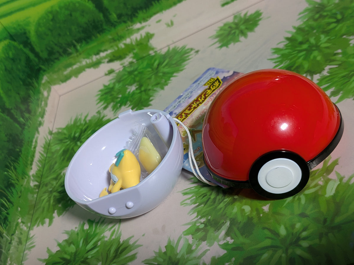 Shokugan: Pokémon Get & Gum - Blazing Sky Illusion - Jirachi & Poké Ball (Environ 3 cm)