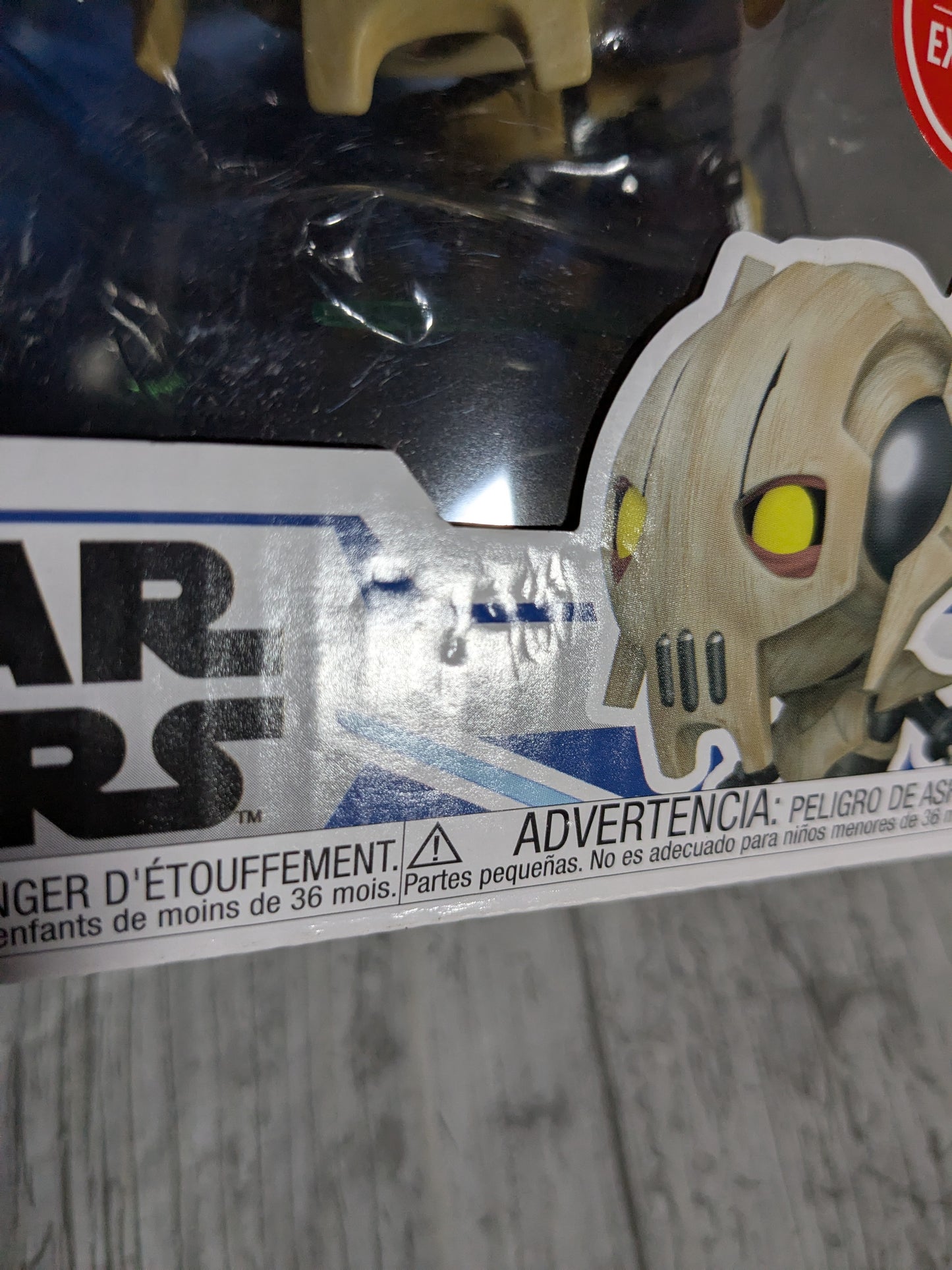 Funko Pop: Jar Jar Binks vs. General Grievous (GameStop/Beschädigte Box)