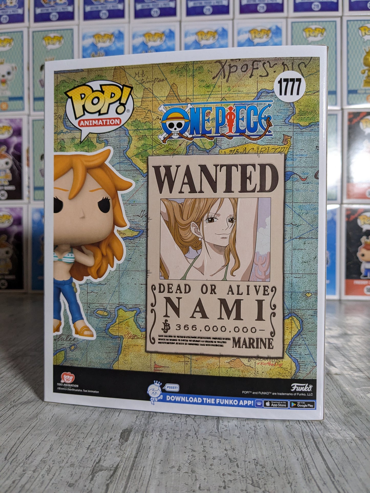 Funko pop 1777 : Nami Wanted Poster