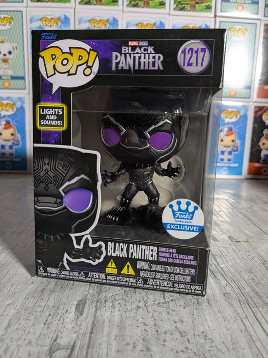 Funko pop 1217 : Black Panther (Lights and Sounds)