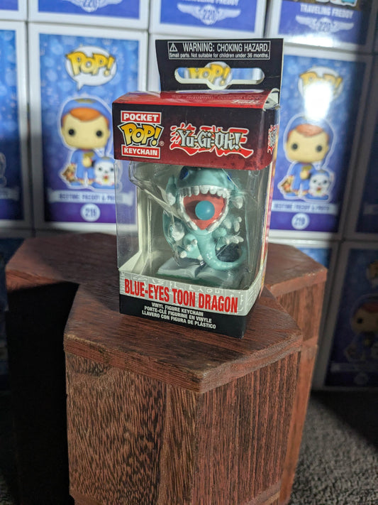 Funko Pocket Pop : Blue-Eyes Toon Dragon - CapyToys