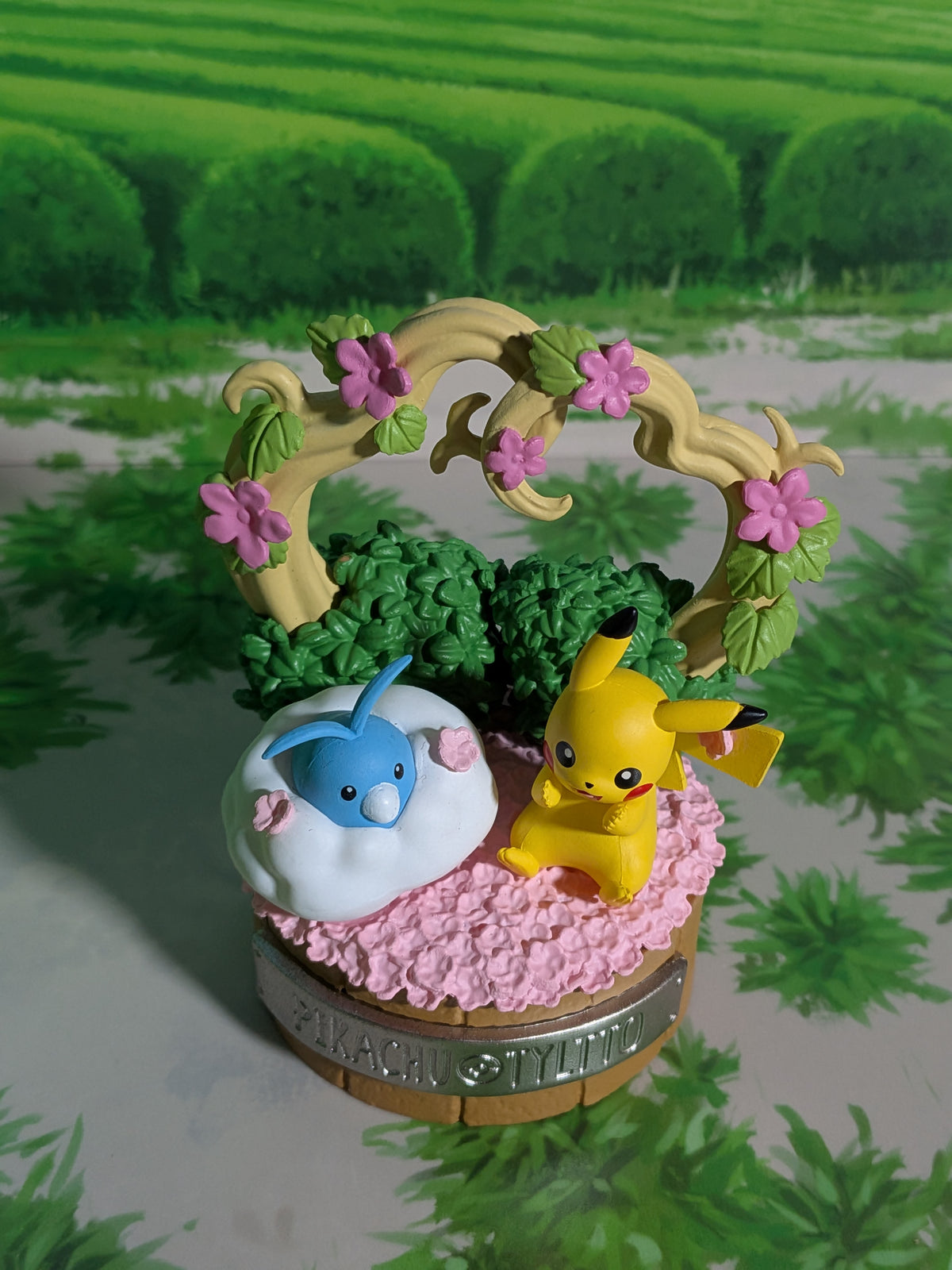 Re-Ment Pokémon - Pikachu & Tylton / Swablu - Tale of the Forest 2