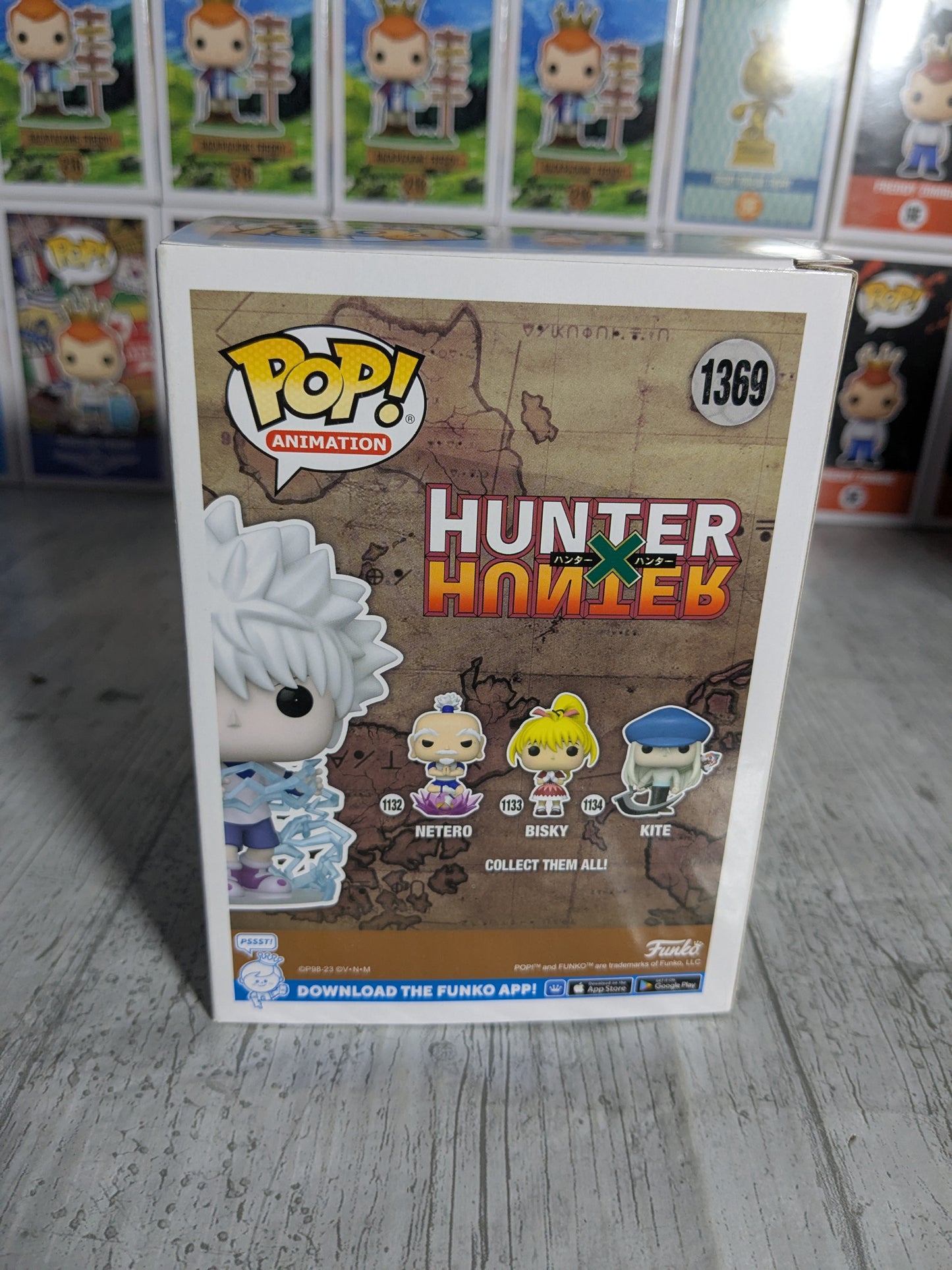 Funko pop 1369 : Killua Zoldyck (Glow)