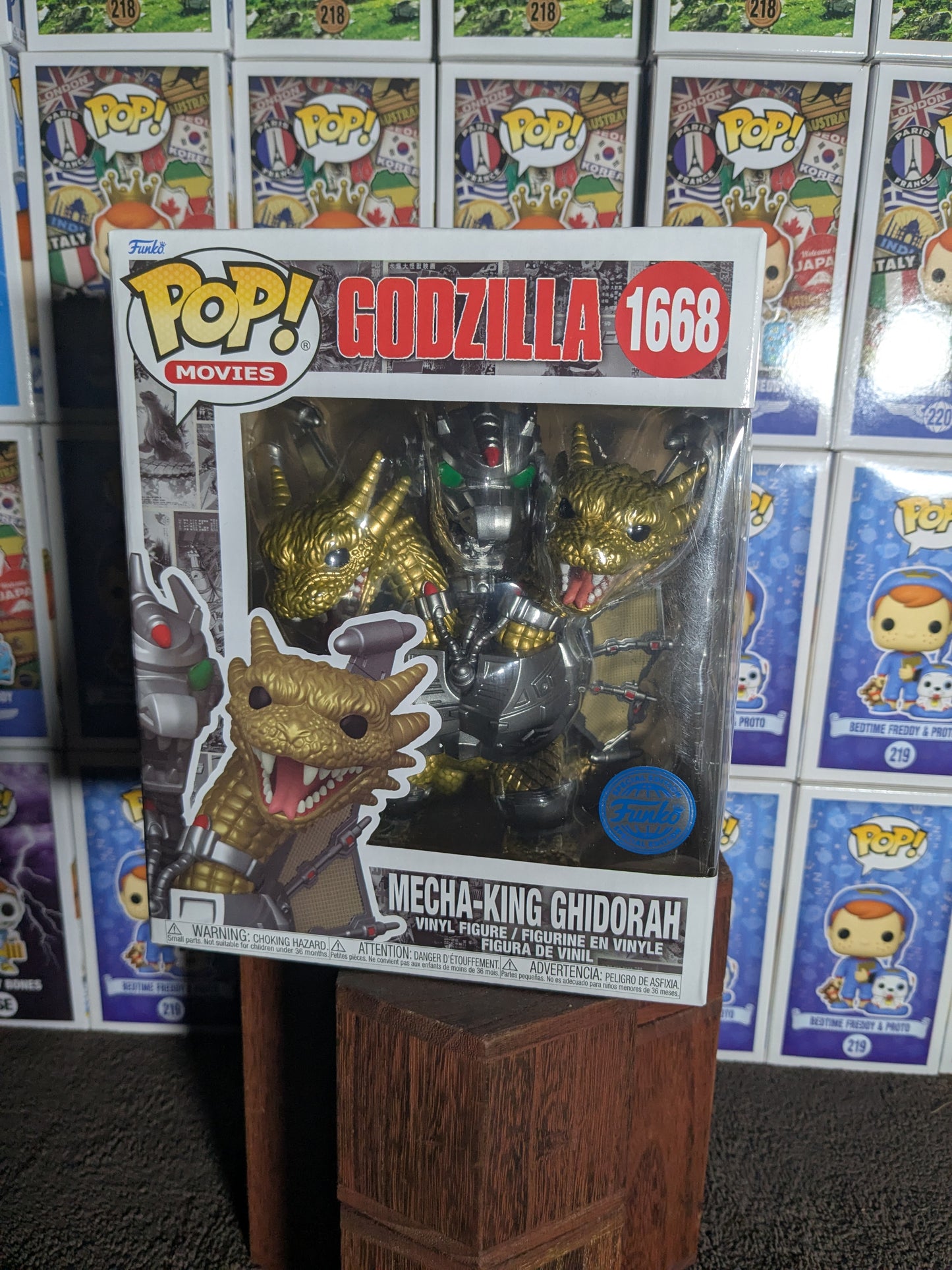Funko pop 1668 : Mecha-King Ghidorah